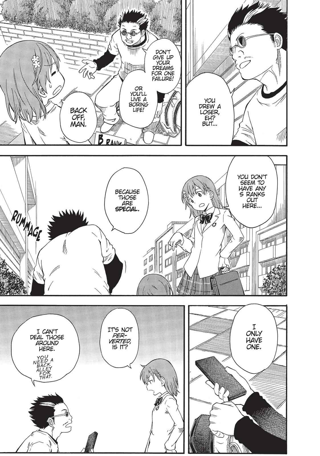 Toaru Majutsu no Index Gaiden: Toaru Kagaku no Railgun Chap 77 - Next Chap 78