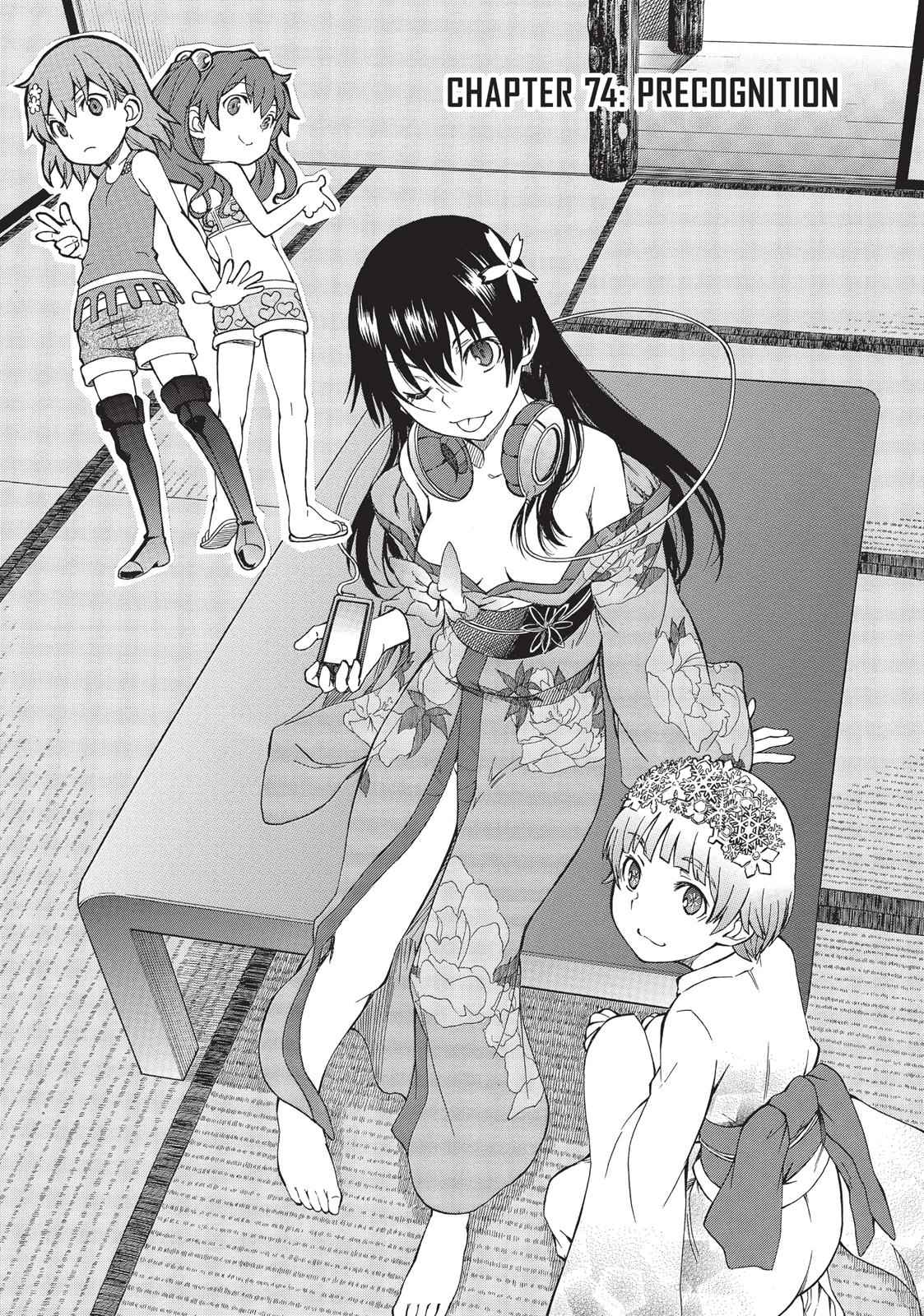 Toaru Majutsu no Index Gaiden: Toaru Kagaku no Railgun Chap 74 - Next Chap 75