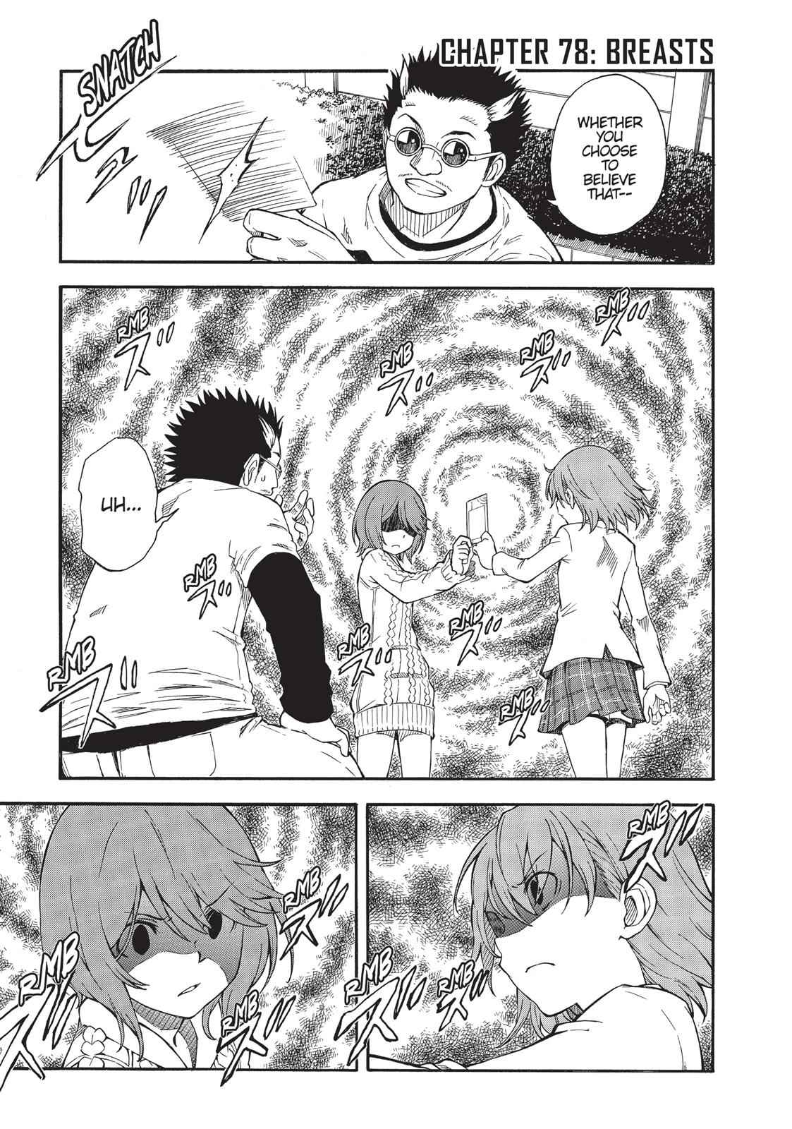 Toaru Majutsu no Index Gaiden: Toaru Kagaku no Railgun Chap 78 - Next Chap 79