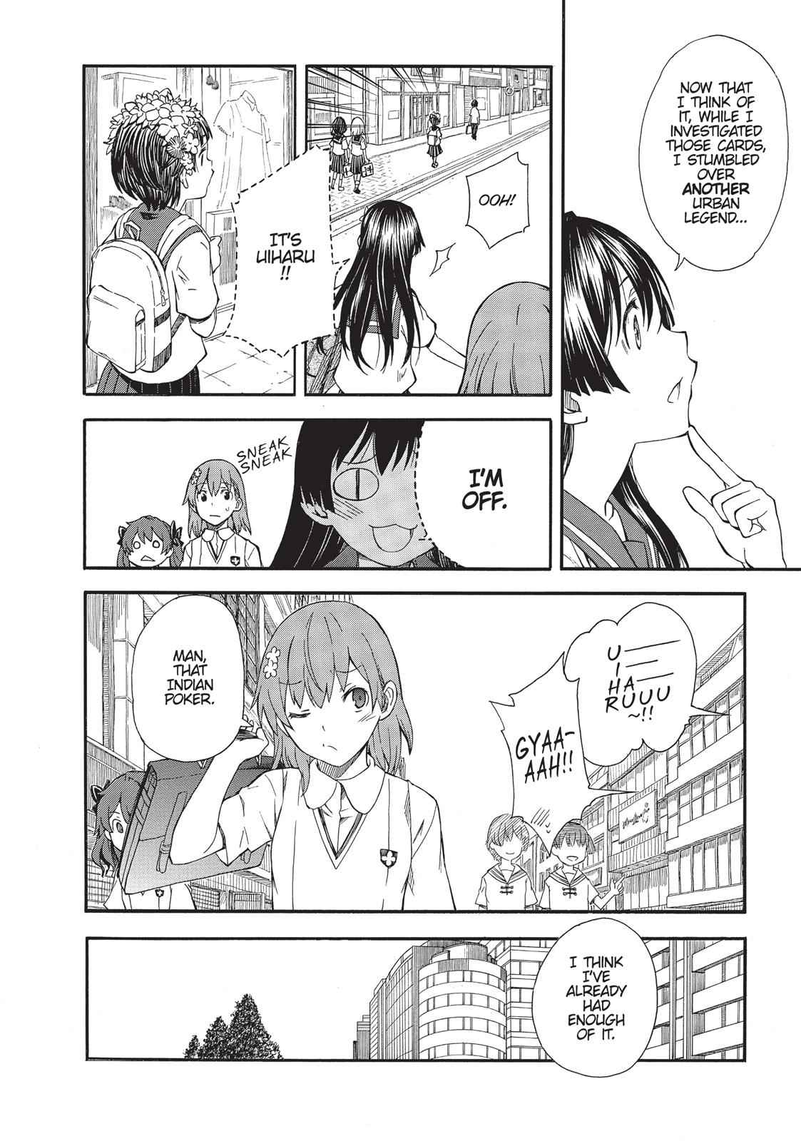 Toaru Majutsu no Index Gaiden: Toaru Kagaku no Railgun Chap 72 - Next Chap 73