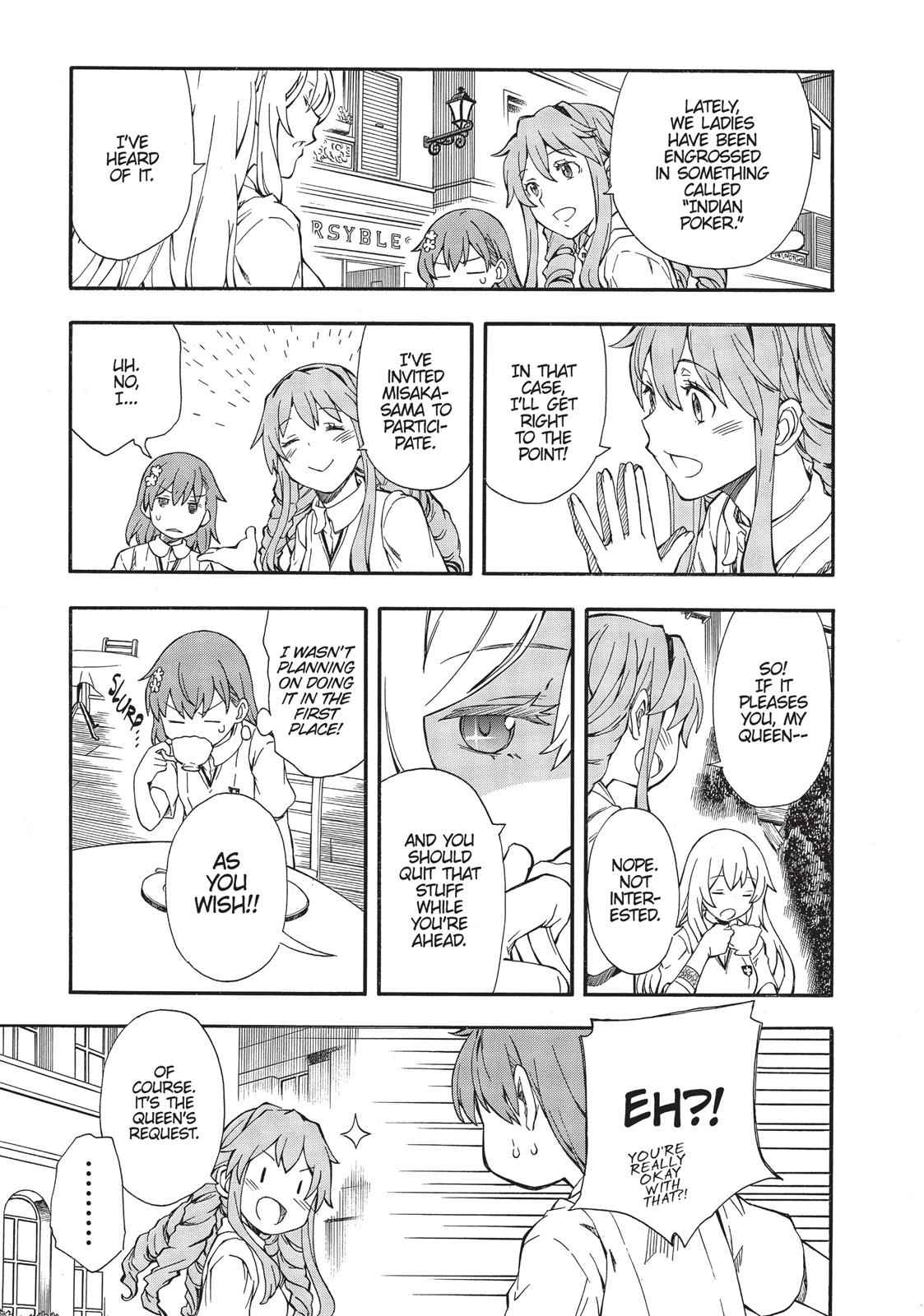 Toaru Majutsu no Index Gaiden: Toaru Kagaku no Railgun Chap 72 - Next Chap 73