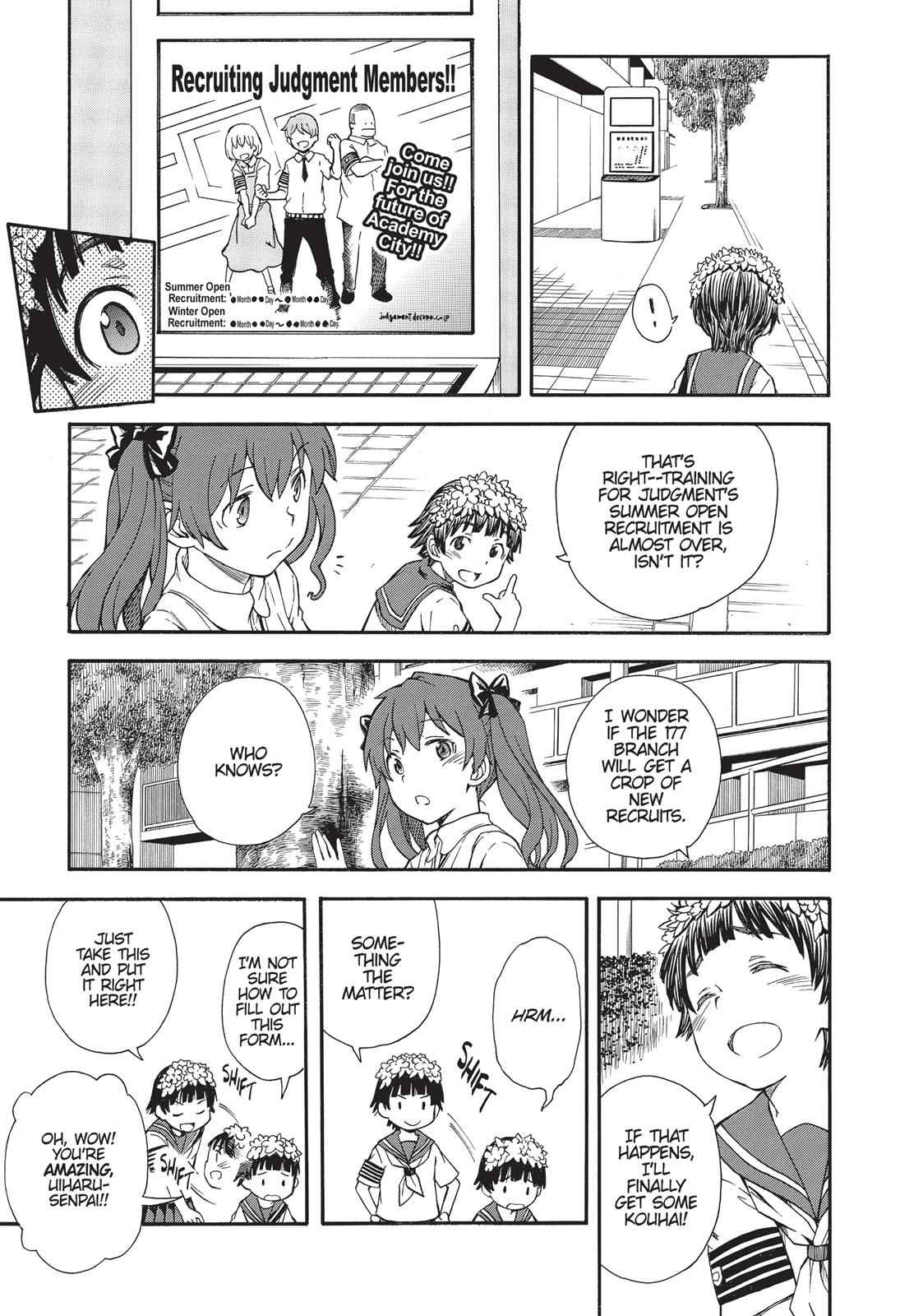 Toaru Majutsu no Index Gaiden: Toaru Kagaku no Railgun Chap 73 - Next Chap 74