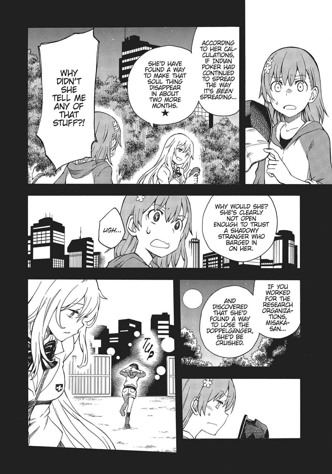 Toaru Majutsu no Index Gaiden: Toaru Kagaku no Railgun Chap 89 - Next Chap 90