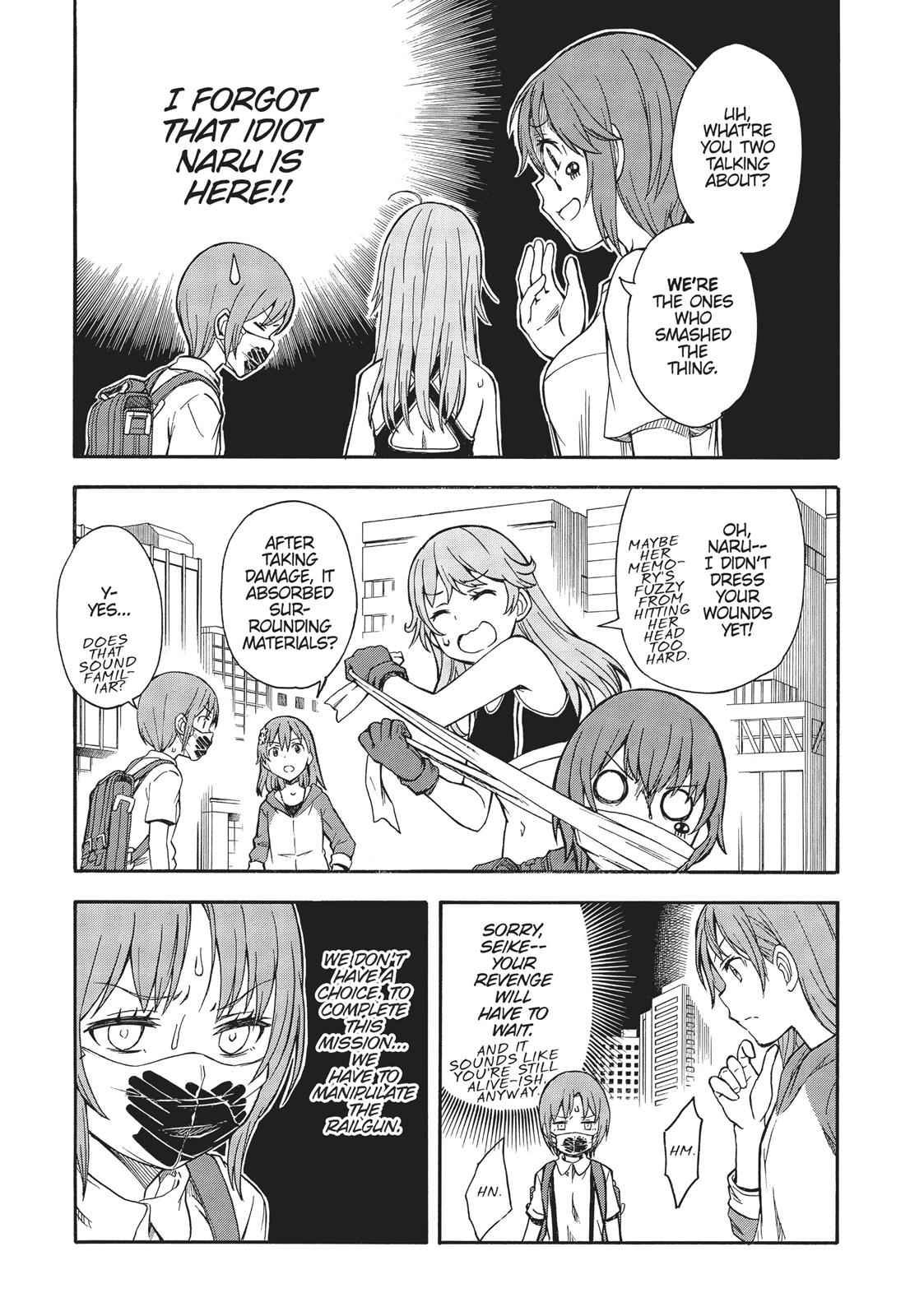 Toaru Majutsu no Index Gaiden: Toaru Kagaku no Railgun Chap 89 - Next Chap 90