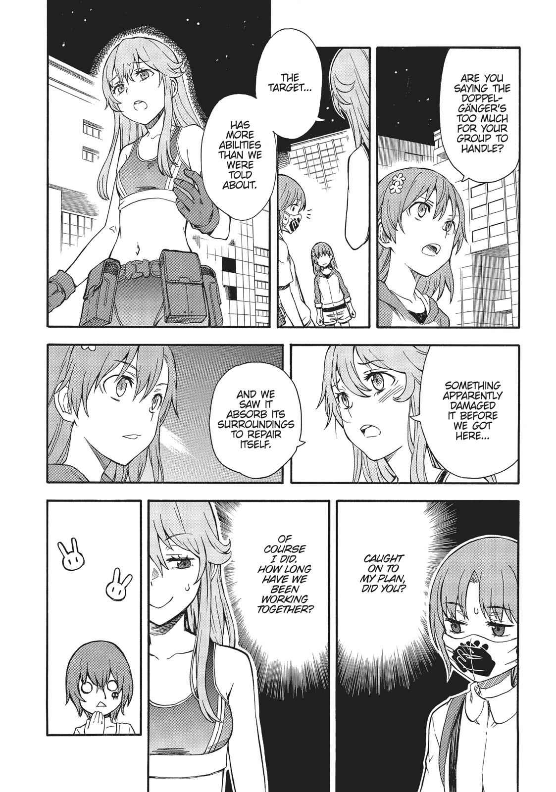 Toaru Majutsu no Index Gaiden: Toaru Kagaku no Railgun Chap 89 - Next Chap 90