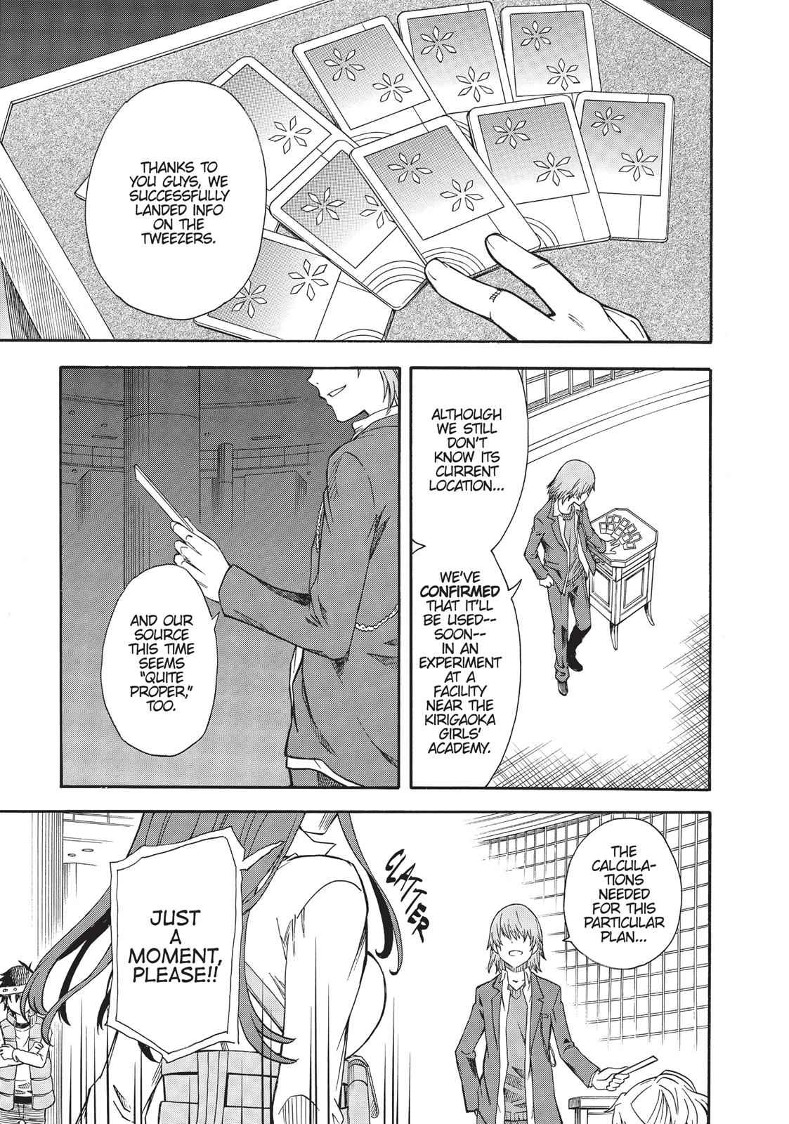 Toaru Majutsu no Index Gaiden: Toaru Kagaku no Railgun Chap 83 - Next Chap 84