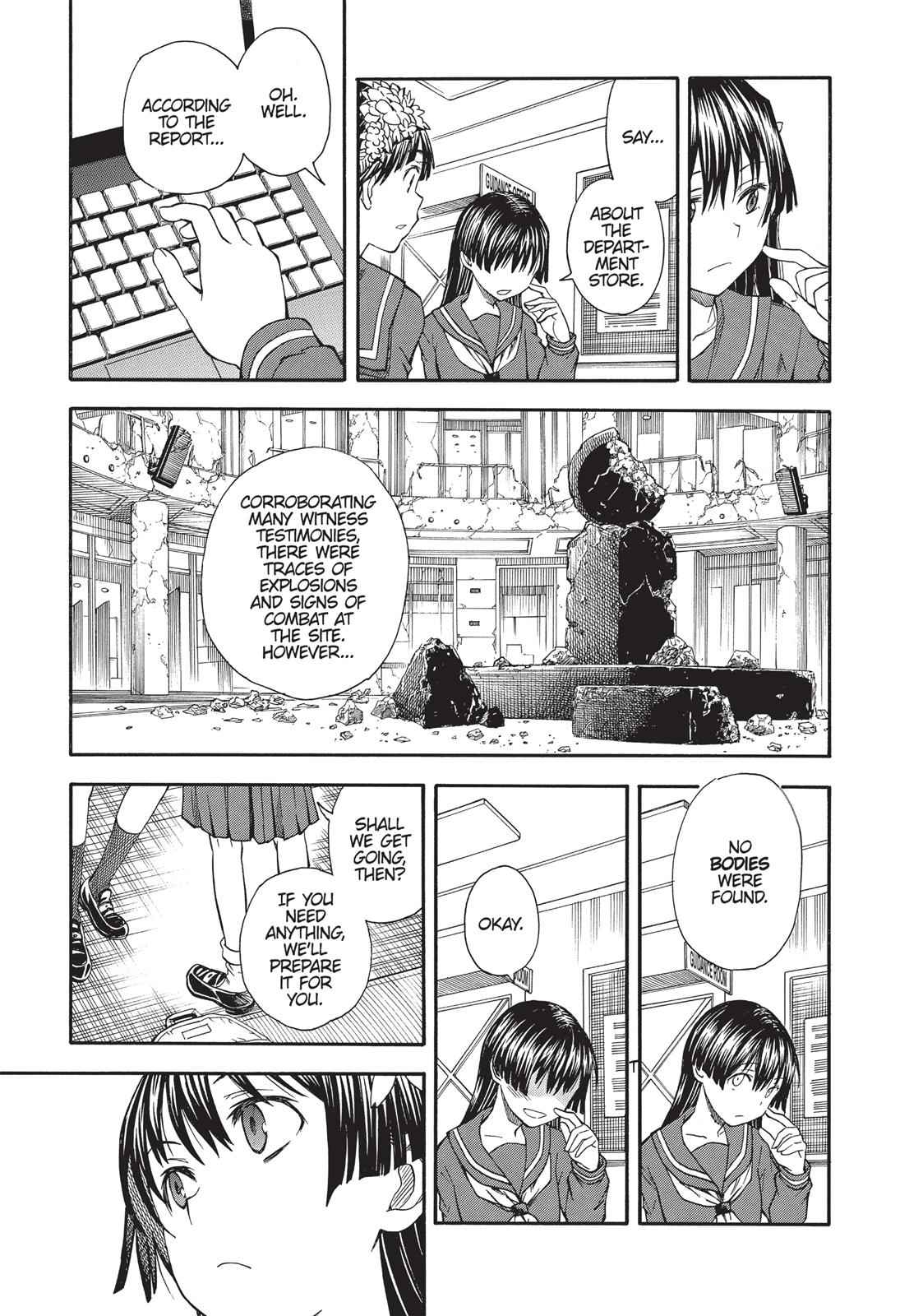 Toaru Majutsu no Index Gaiden: Toaru Kagaku no Railgun Chap 83 - Next Chap 84