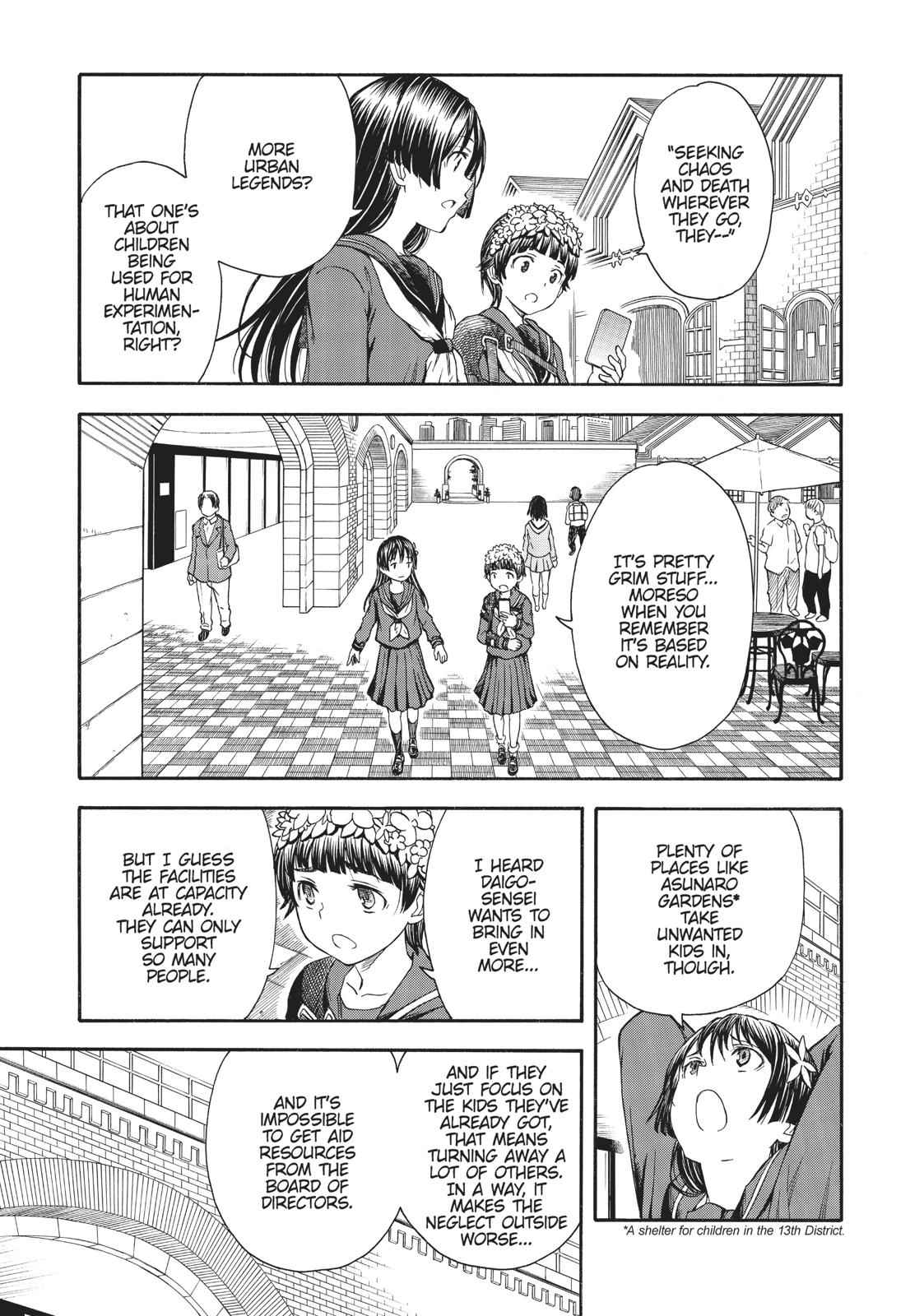 Toaru Majutsu no Index Gaiden: Toaru Kagaku no Railgun Chap 97 - Next Chap 98