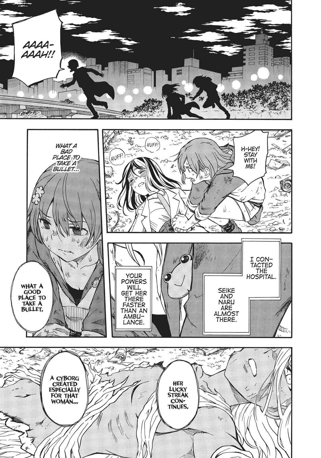 Toaru Majutsu no Index Gaiden: Toaru Kagaku no Railgun Chap 95 - Next Chap 96
