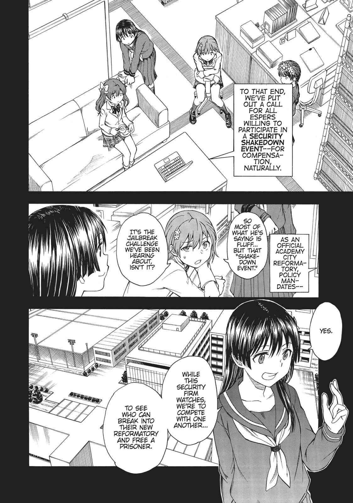 Toaru Majutsu no Index Gaiden: Toaru Kagaku no Railgun Chap 98 - Next Chap 99