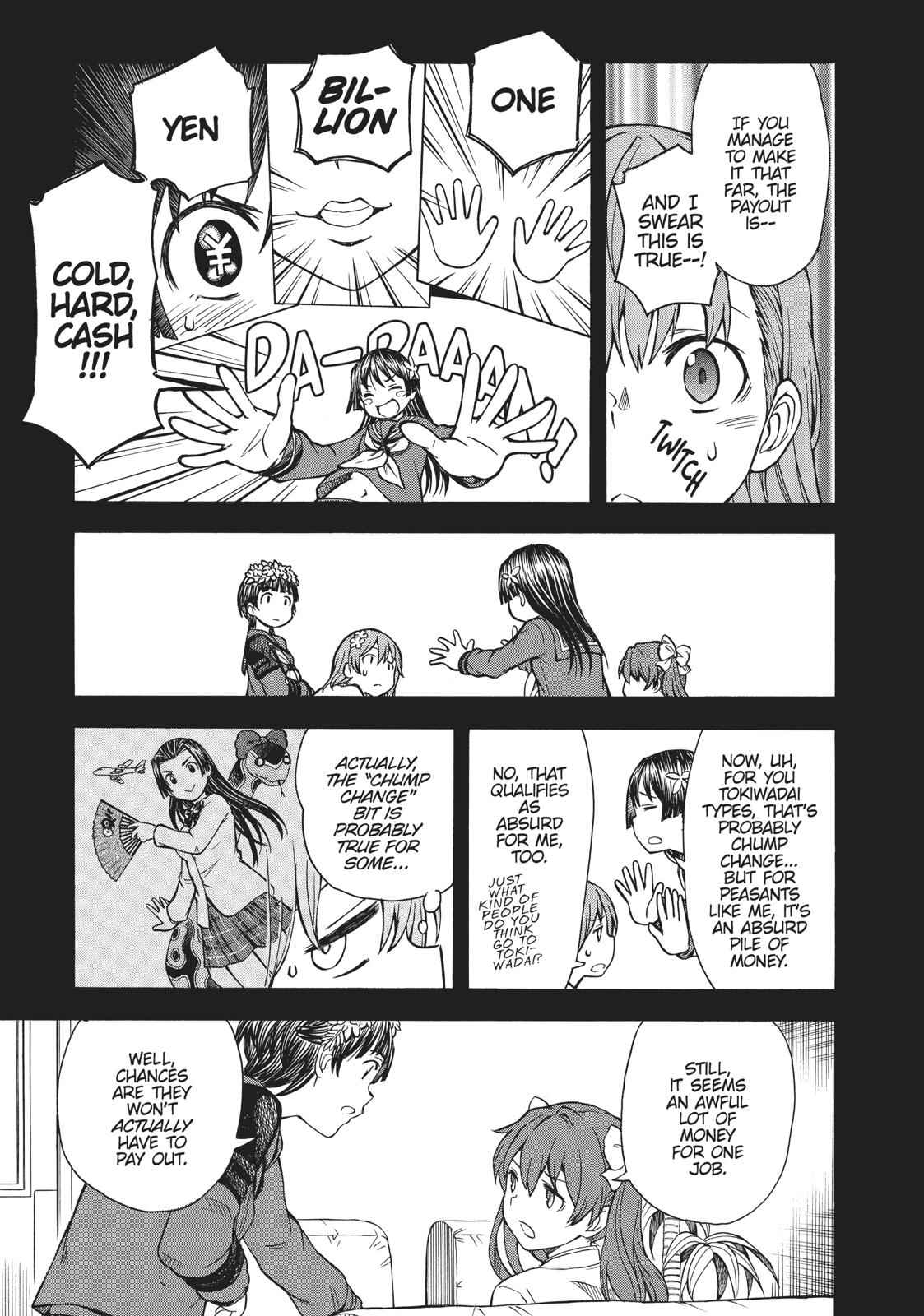 Toaru Majutsu no Index Gaiden: Toaru Kagaku no Railgun Chap 98 - Next Chap 99