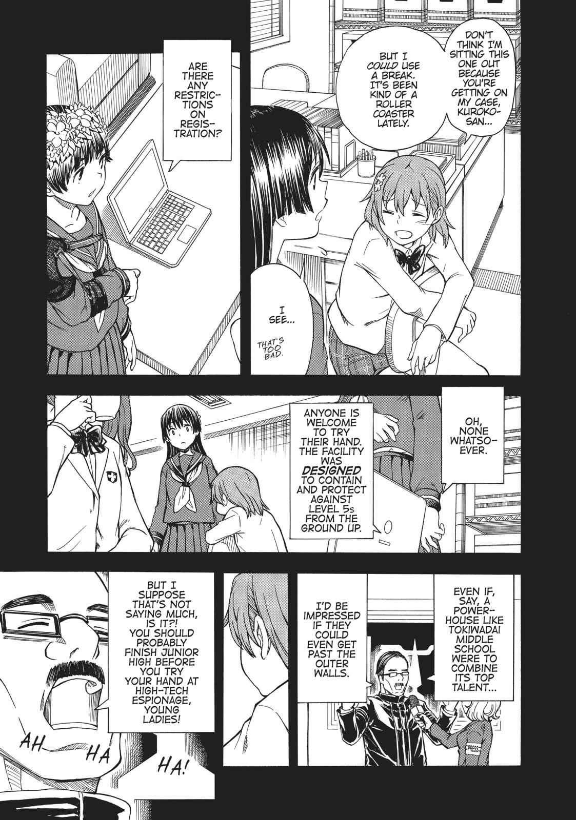 Toaru Majutsu no Index Gaiden: Toaru Kagaku no Railgun Chap 98 - Next Chap 99