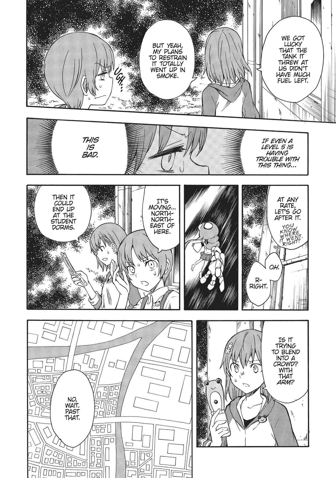Toaru Majutsu no Index Gaiden: Toaru Kagaku no Railgun Chap 91 - Next Chap 92