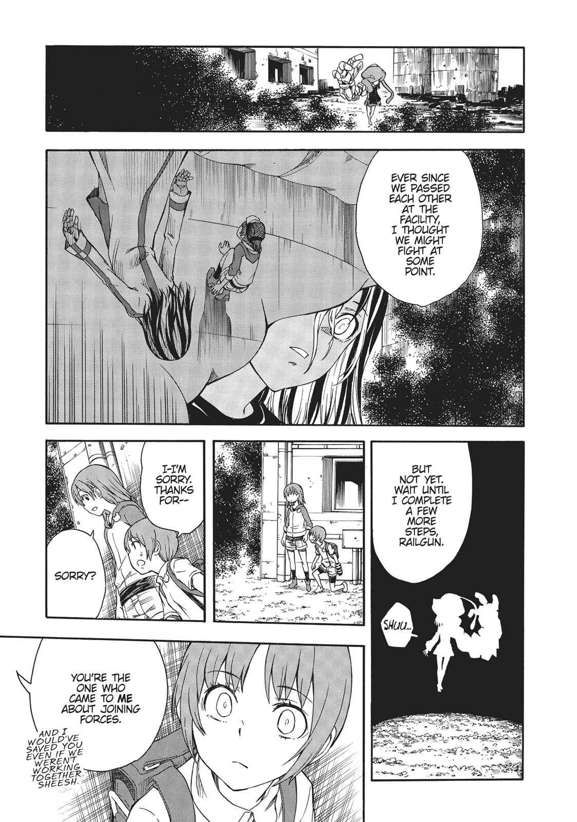 Toaru Majutsu no Index Gaiden: Toaru Kagaku no Railgun Chap 91 - Next Chap 92