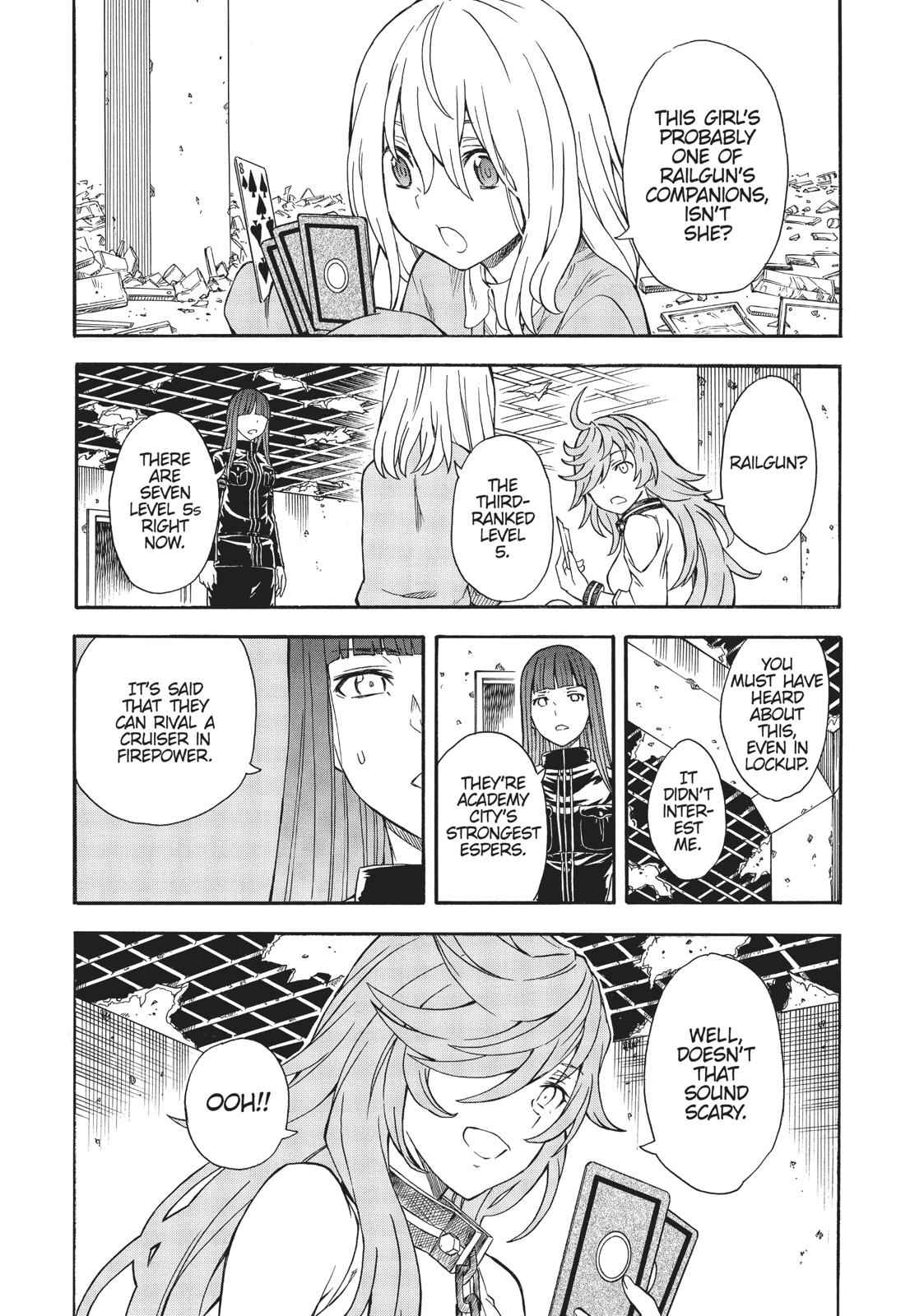 Toaru Majutsu no Index Gaiden: Toaru Kagaku no Railgun Chap 107 - Next Chap 108