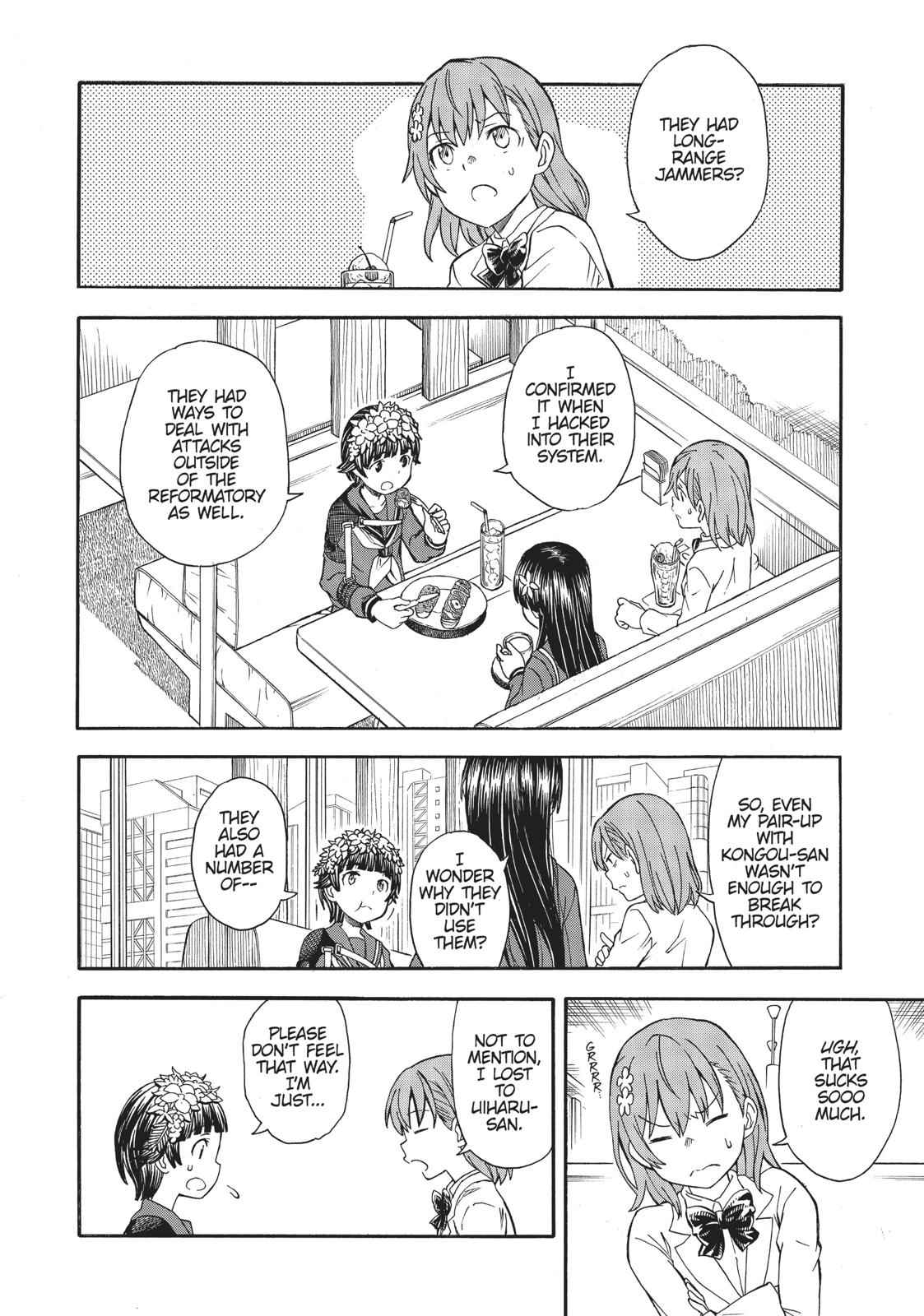Toaru Majutsu no Index Gaiden: Toaru Kagaku no Railgun Chap 107 - Next Chap 108