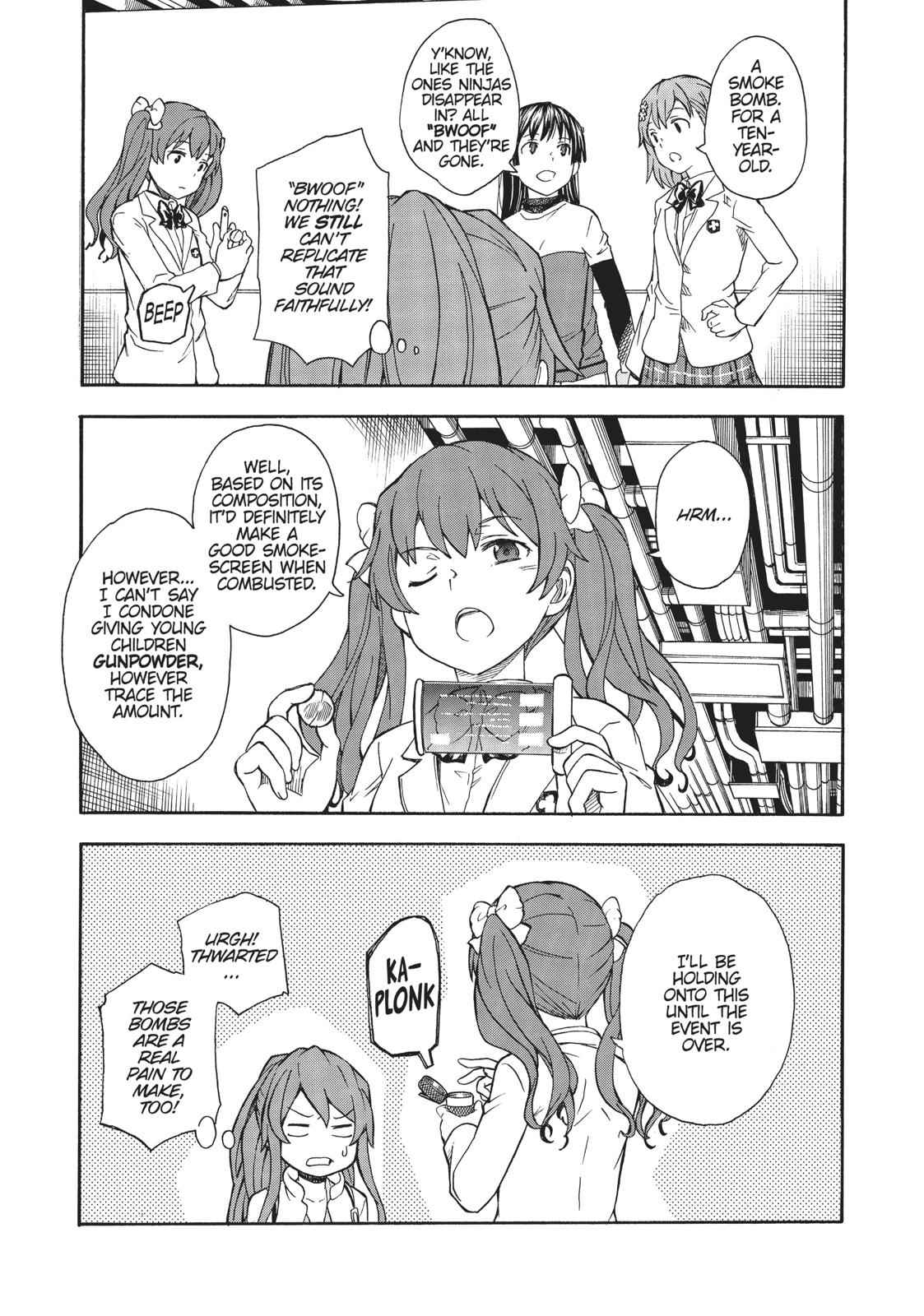 Toaru Majutsu no Index Gaiden: Toaru Kagaku no Railgun Chap 104 - Next Chap 105