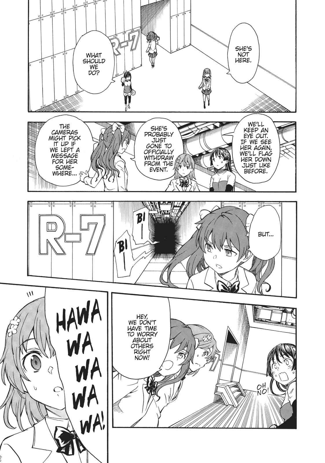 Toaru Majutsu no Index Gaiden: Toaru Kagaku no Railgun Chap 104 - Next Chap 105