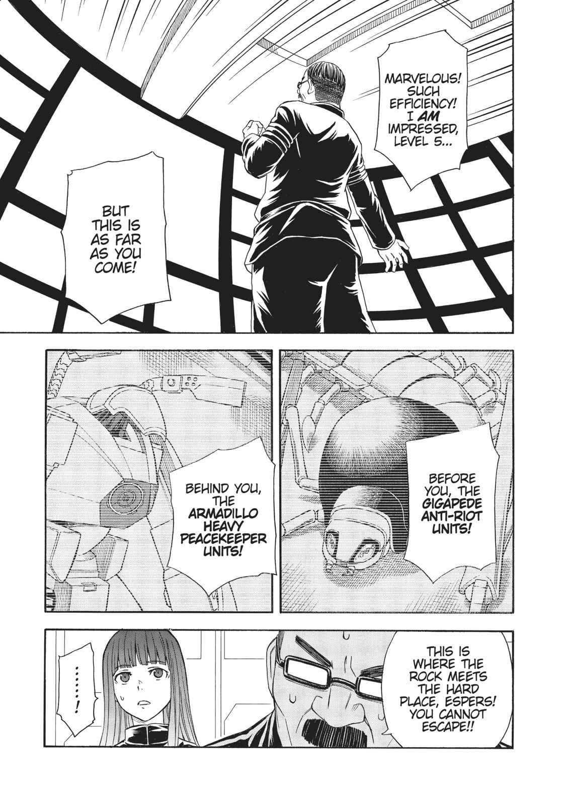 Toaru Majutsu no Index Gaiden: Toaru Kagaku no Railgun Chap 104 - Next Chap 105