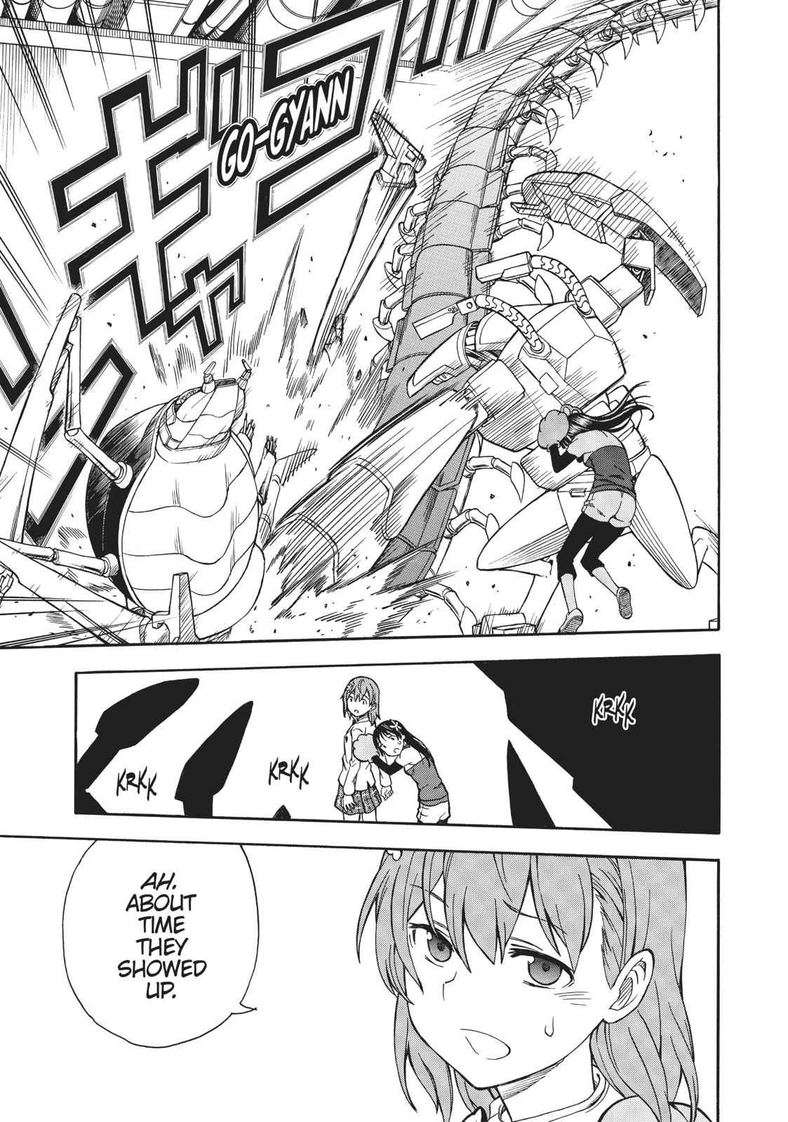 Toaru Majutsu no Index Gaiden: Toaru Kagaku no Railgun Chap 104 - Next Chap 105