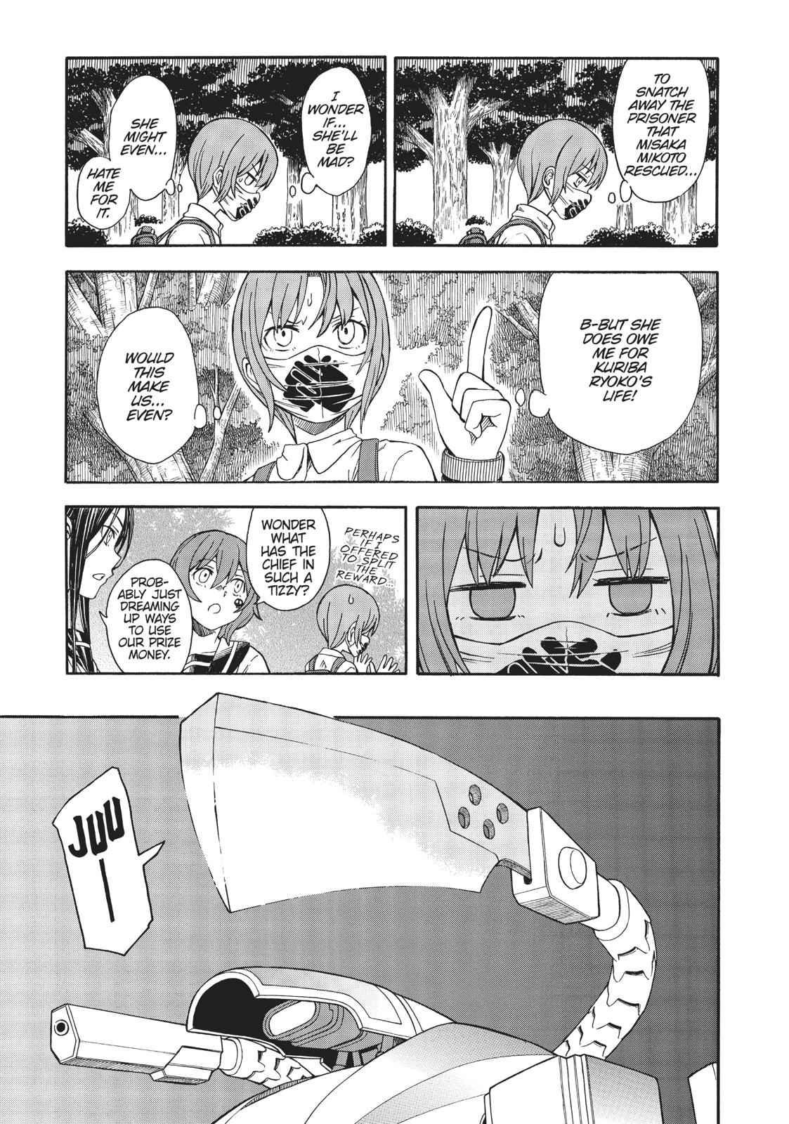 Toaru Majutsu no Index Gaiden: Toaru Kagaku no Railgun Chap 105 - Next Chap 106
