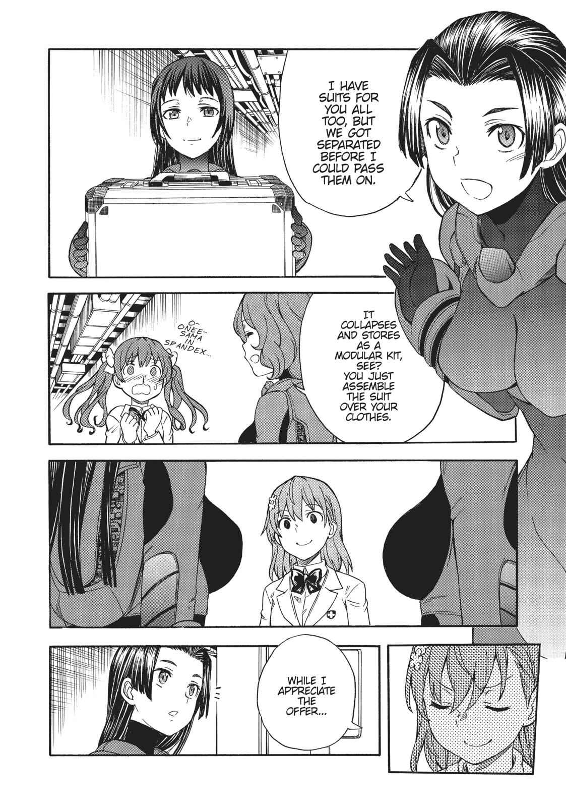 Toaru Majutsu no Index Gaiden: Toaru Kagaku no Railgun Chap 105 - Next Chap 106