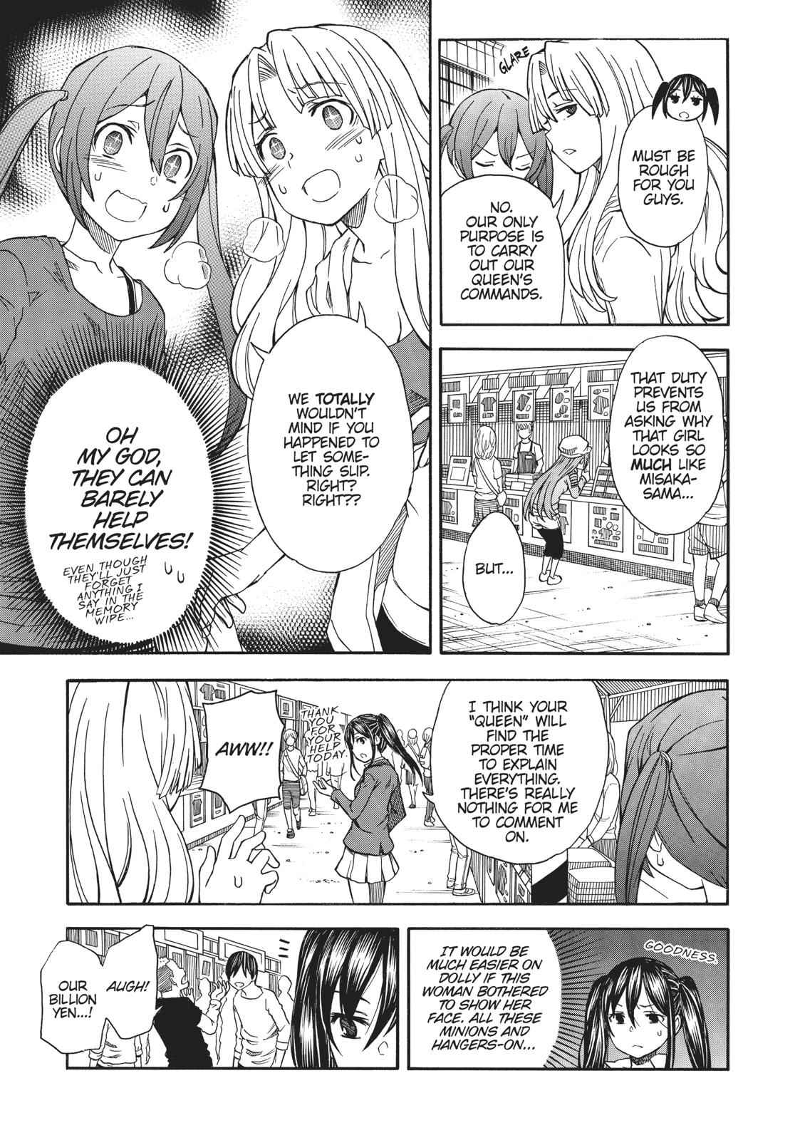 Toaru Majutsu no Index Gaiden: Toaru Kagaku no Railgun Chap 106 - Next Chap 107