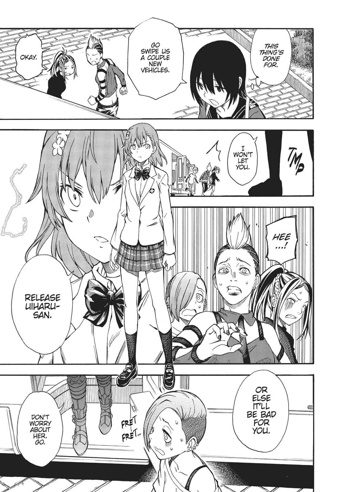 Toaru Majutsu no Index Gaiden: Toaru Kagaku no Railgun Chap 108 - Next Chap 109