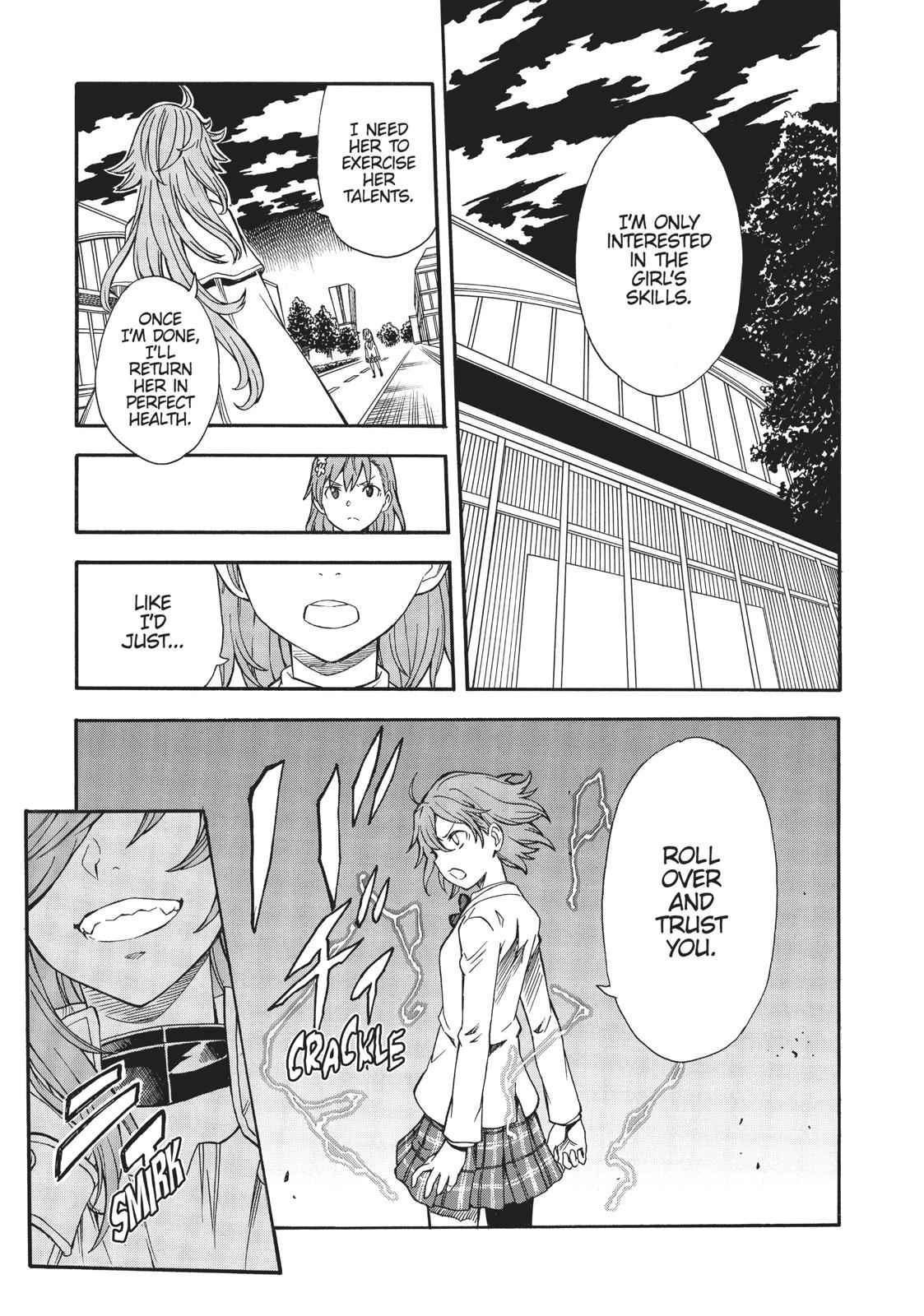 Toaru Majutsu no Index Gaiden: Toaru Kagaku no Railgun Chap 108 - Next Chap 109