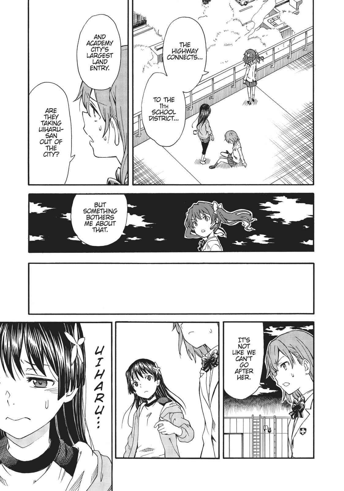 Toaru Majutsu no Index Gaiden: Toaru Kagaku no Railgun Chap 108 - Next Chap 109