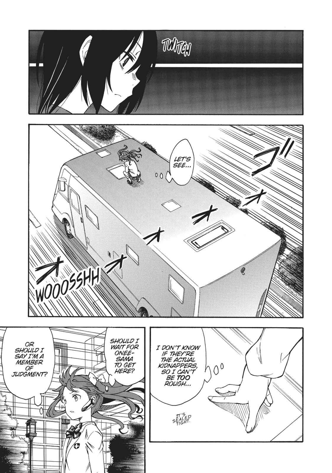 Toaru Majutsu no Index Gaiden: Toaru Kagaku no Railgun Chap 108 - Next Chap 109