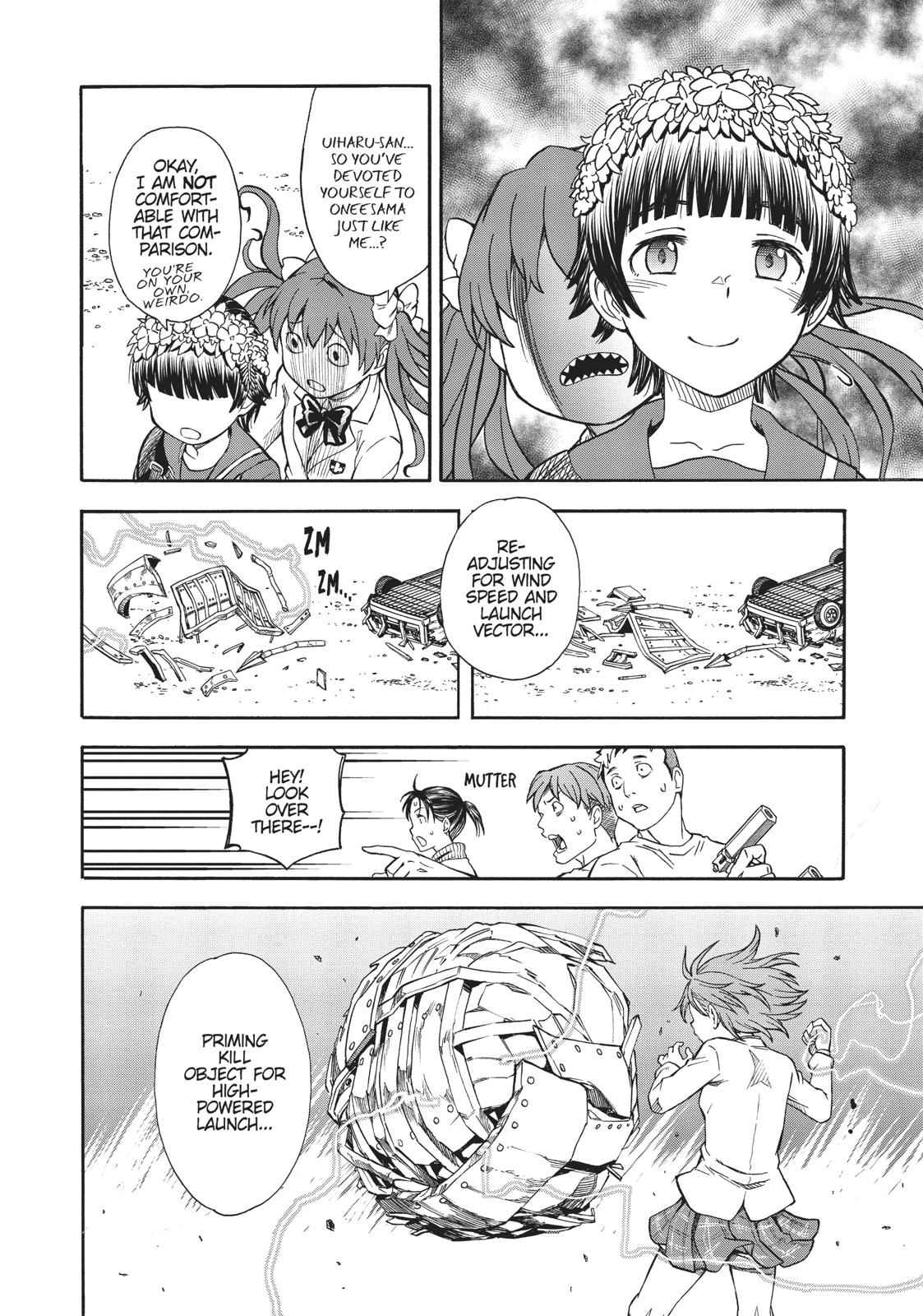 Toaru Majutsu no Index Gaiden: Toaru Kagaku no Railgun Chap 100 - Next Chap 101
