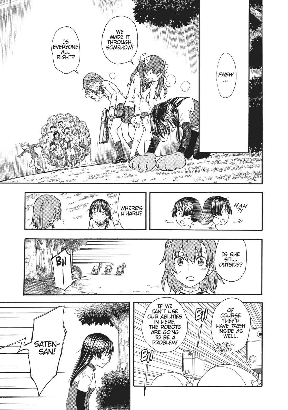 Toaru Majutsu no Index Gaiden: Toaru Kagaku no Railgun Chap 101 - Next Chap 102