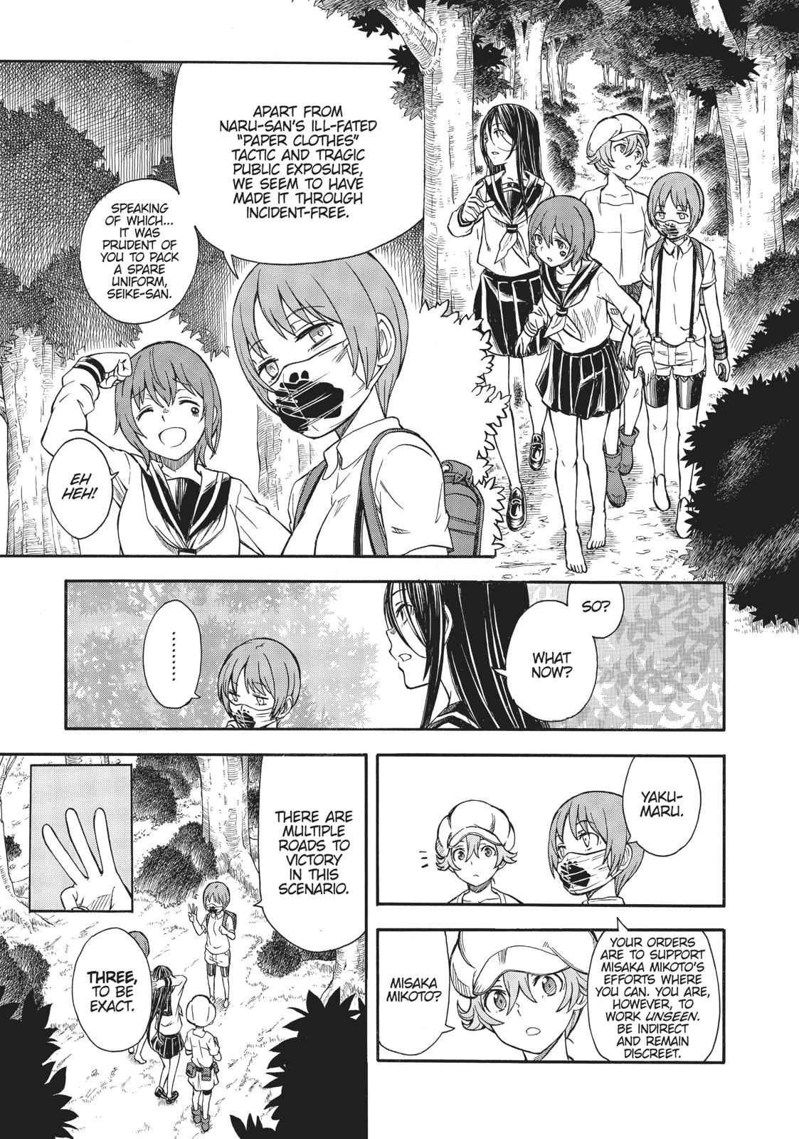 Toaru Majutsu no Index Gaiden: Toaru Kagaku no Railgun Chap 101 - Next Chap 102