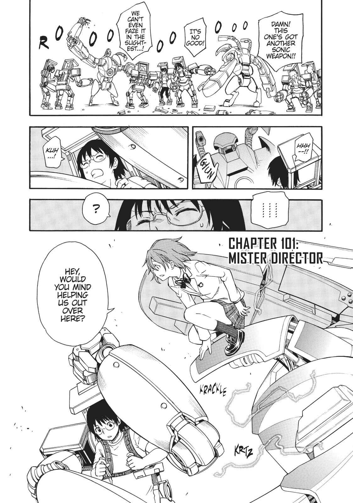 Toaru Majutsu no Index Gaiden: Toaru Kagaku no Railgun Chap 101 - Next Chap 102