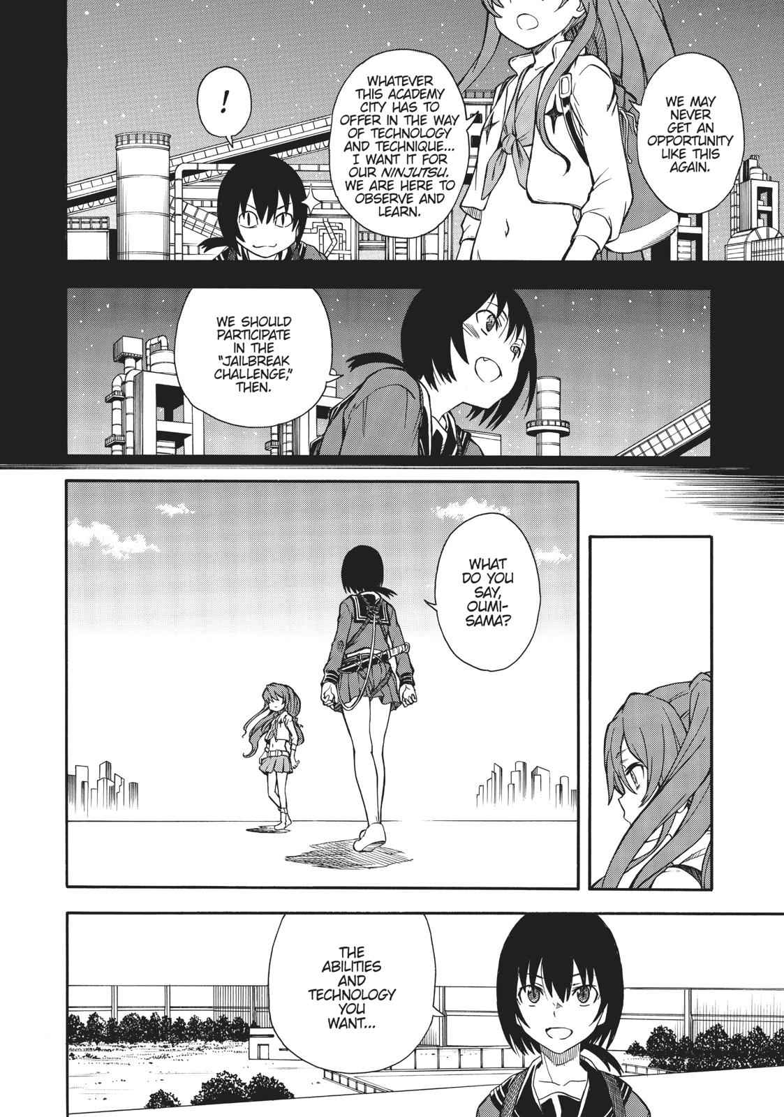 Toaru Majutsu no Index Gaiden: Toaru Kagaku no Railgun Chap 101 - Next Chap 102