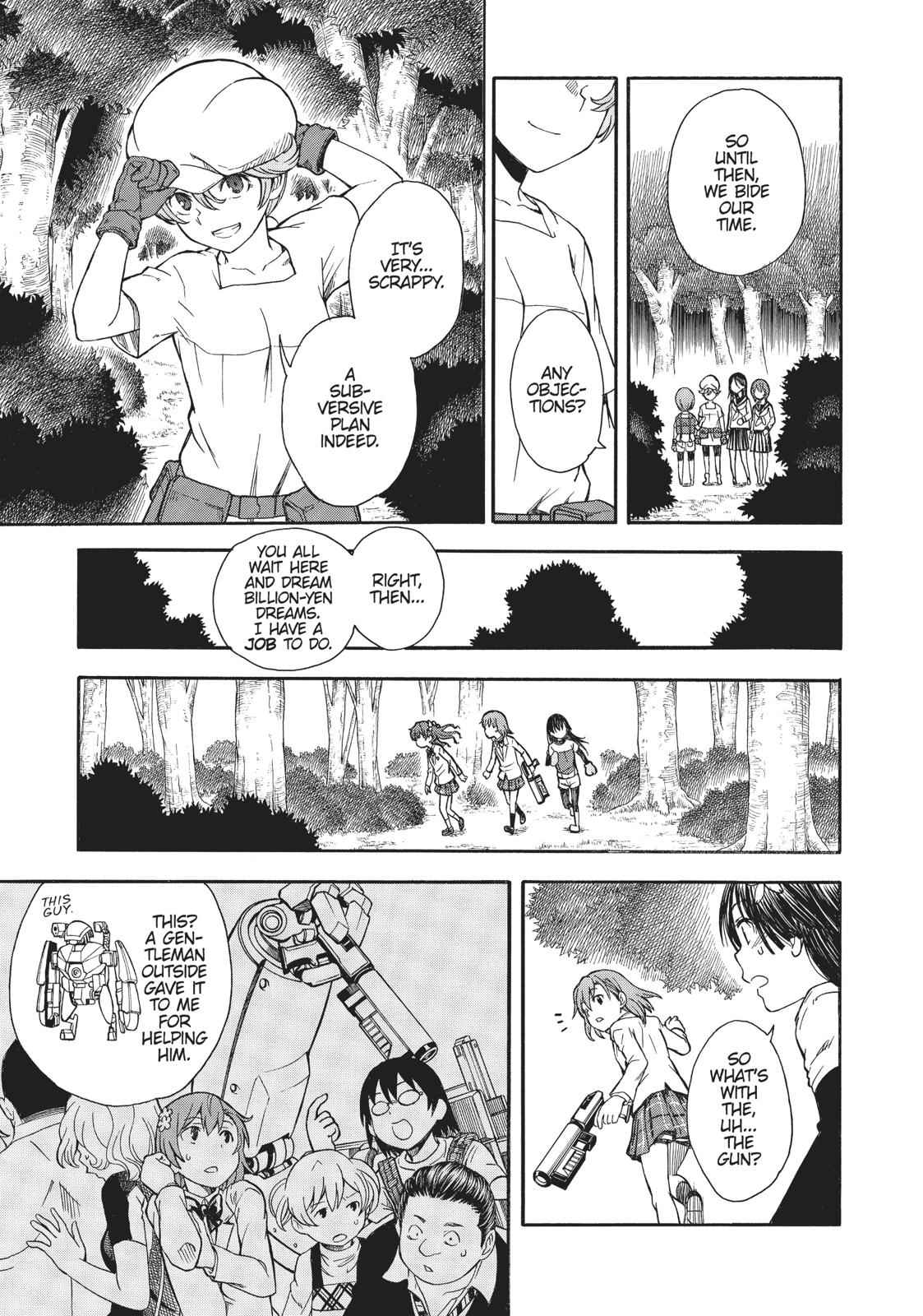 Toaru Majutsu no Index Gaiden: Toaru Kagaku no Railgun Chap 101 - Next Chap 102