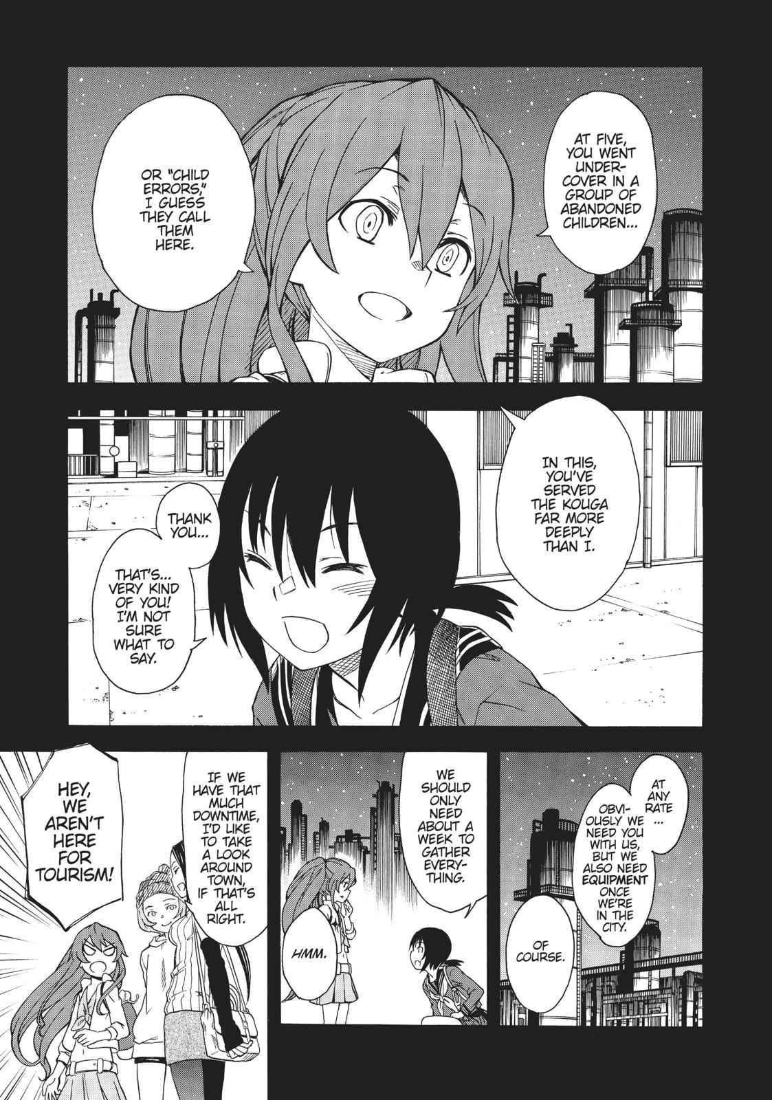 Toaru Majutsu no Index Gaiden: Toaru Kagaku no Railgun Chap 101 - Next Chap 102