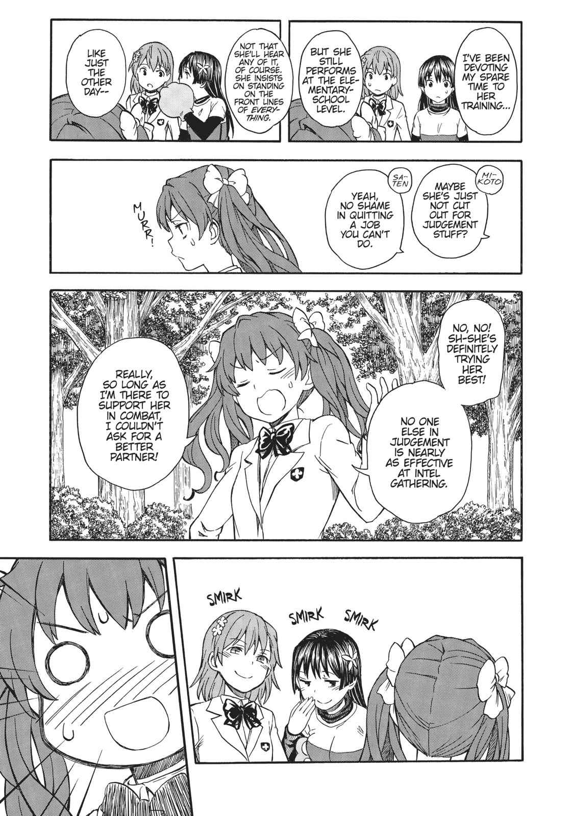Toaru Majutsu no Index Gaiden: Toaru Kagaku no Railgun Chap 102 - Next Chap 103