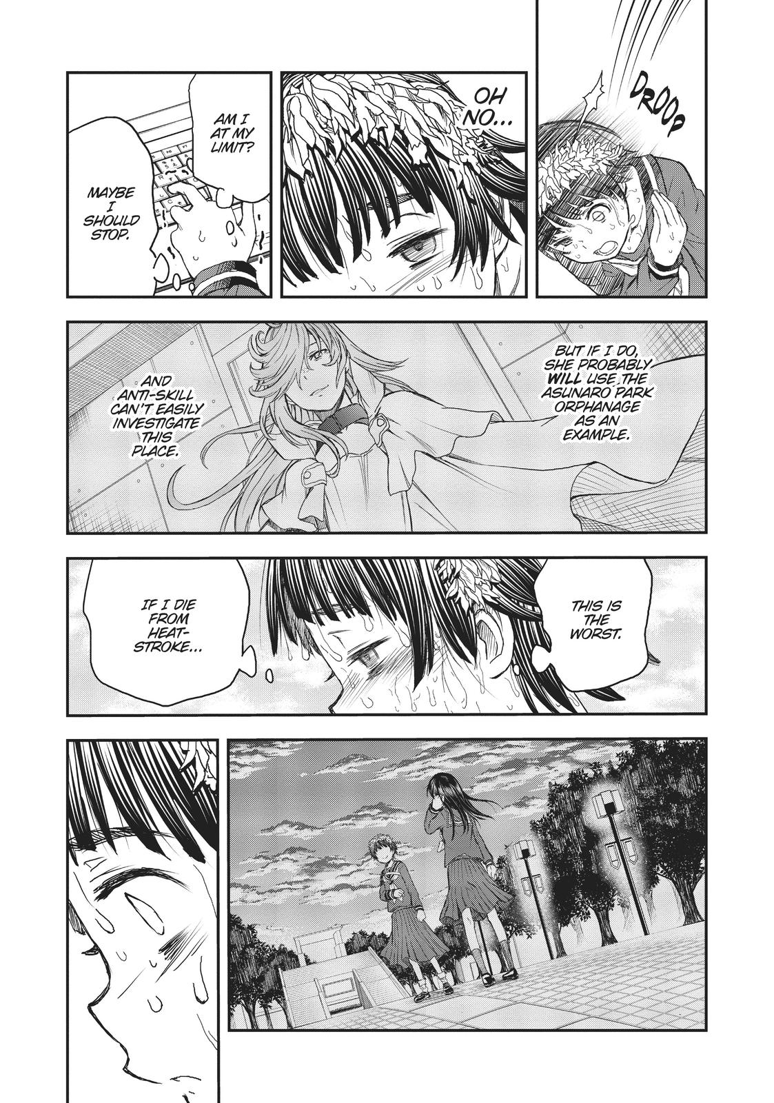 Toaru Majutsu no Index Gaiden: Toaru Kagaku no Railgun Chap 117 - Next Chap 118