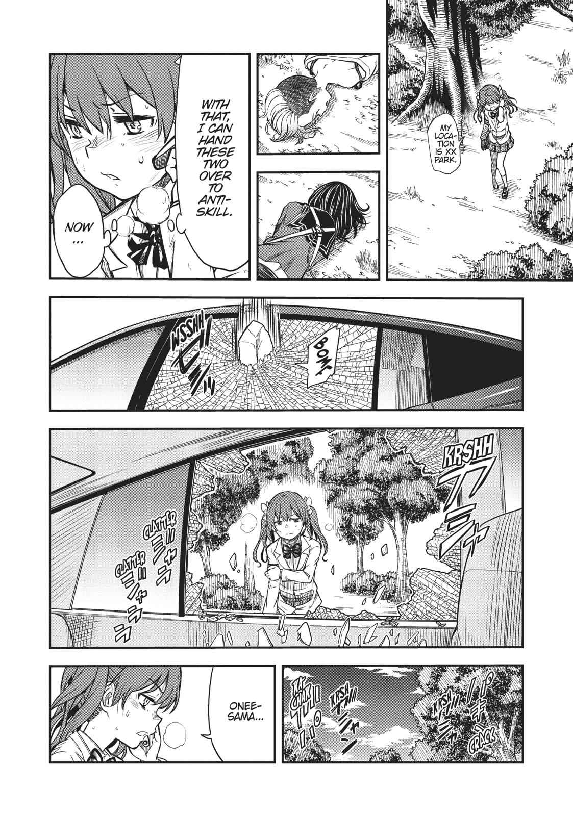 Toaru Majutsu no Index Gaiden: Toaru Kagaku no Railgun Chap 114 - Next Chap 115