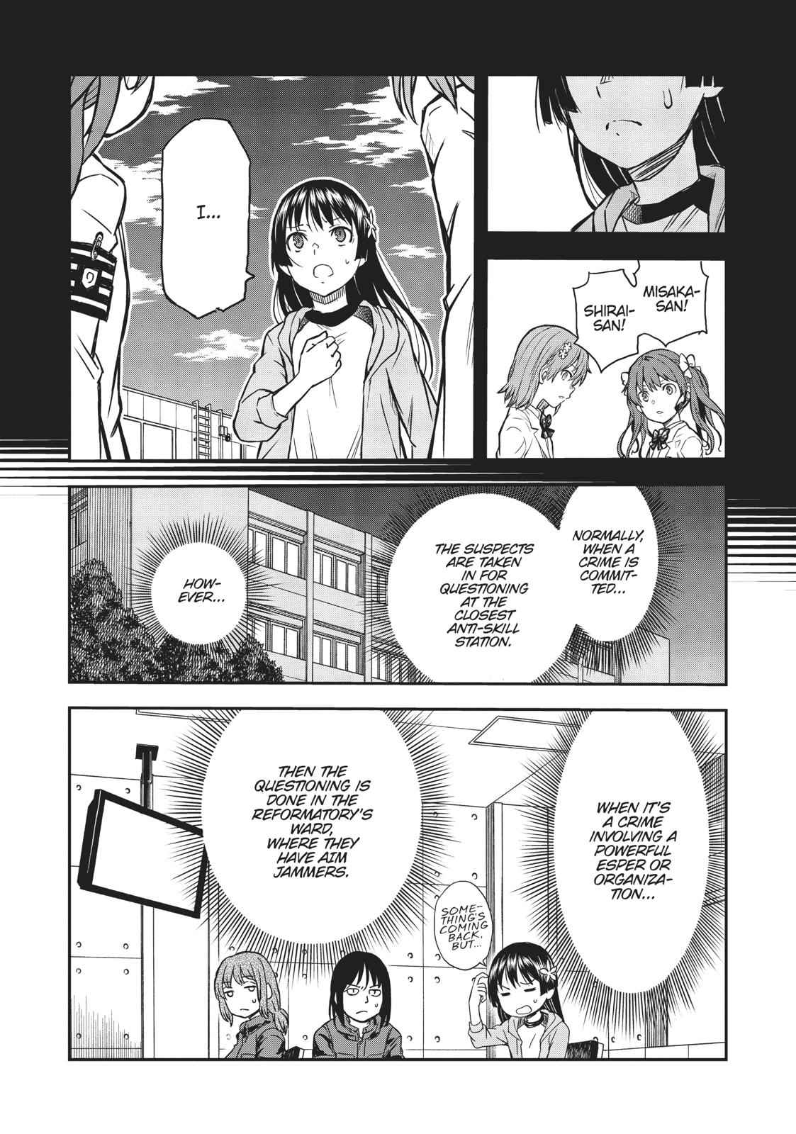 Toaru Majutsu no Index Gaiden: Toaru Kagaku no Railgun Chap 114 - Next Chap 115