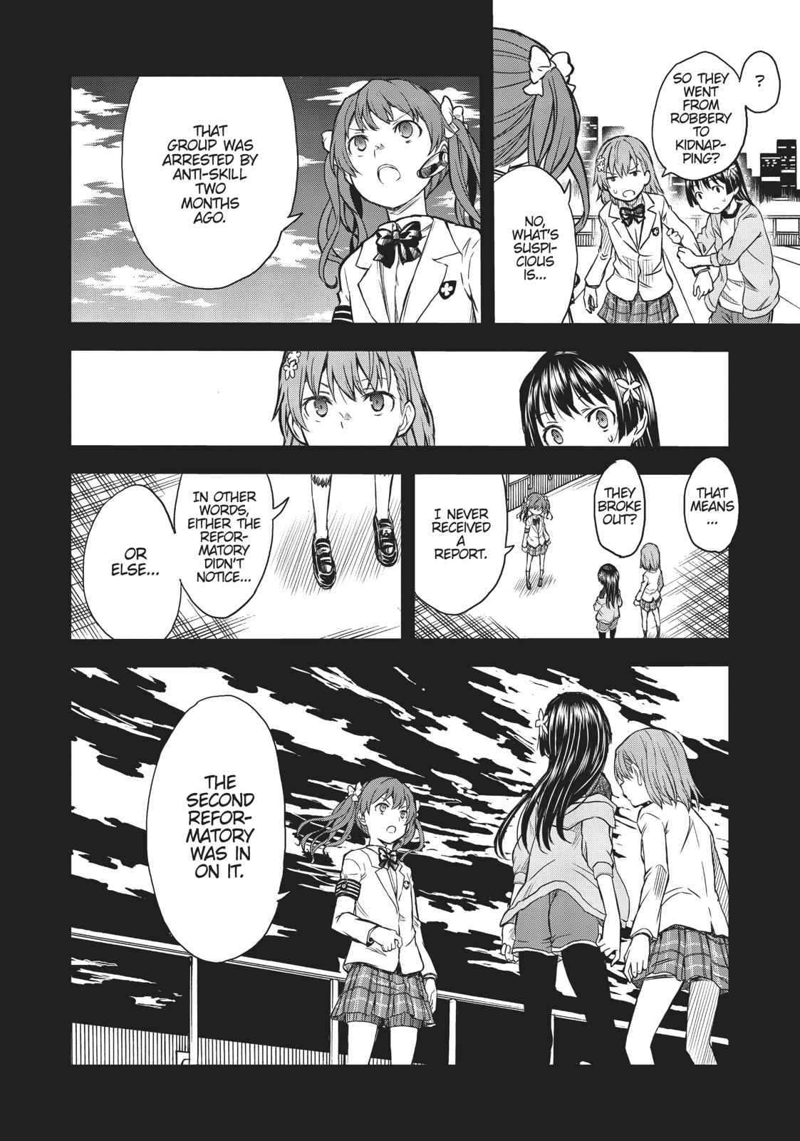 Toaru Majutsu no Index Gaiden: Toaru Kagaku no Railgun Chap 114 - Next Chap 115