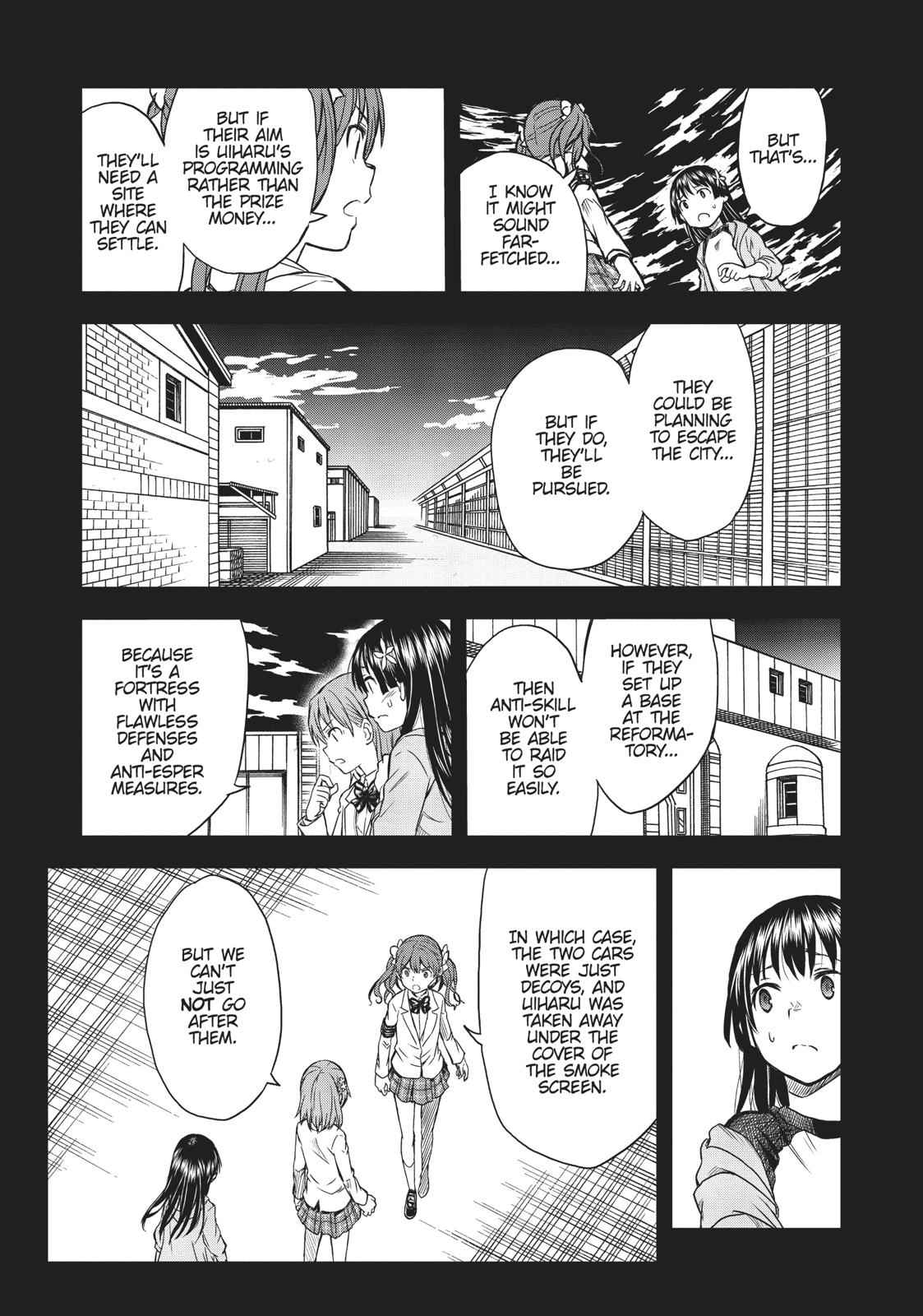 Toaru Majutsu no Index Gaiden: Toaru Kagaku no Railgun Chap 114 - Next Chap 115