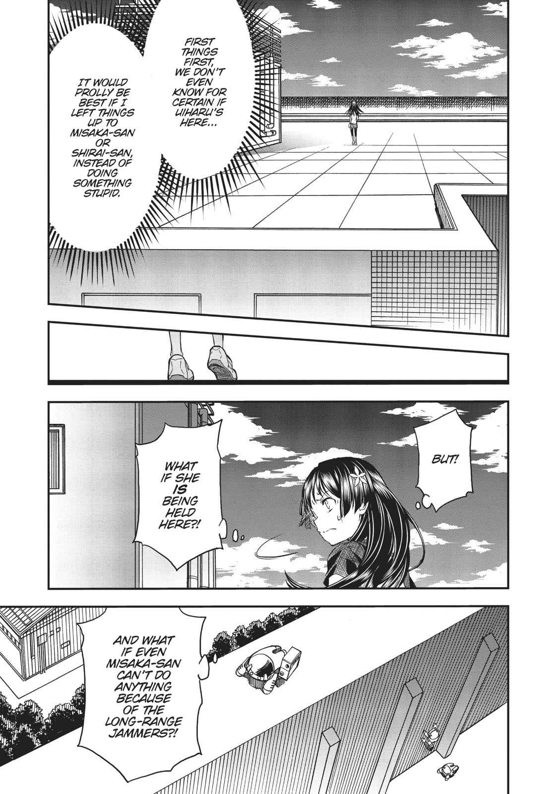 Toaru Majutsu no Index Gaiden: Toaru Kagaku no Railgun Chap 115 - Next Chap 116