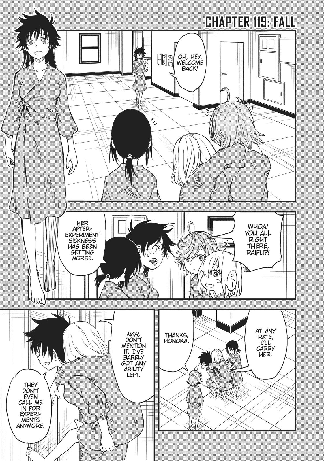 Toaru Majutsu no Index Gaiden: Toaru Kagaku no Railgun Chap 119 - Next Chap 120