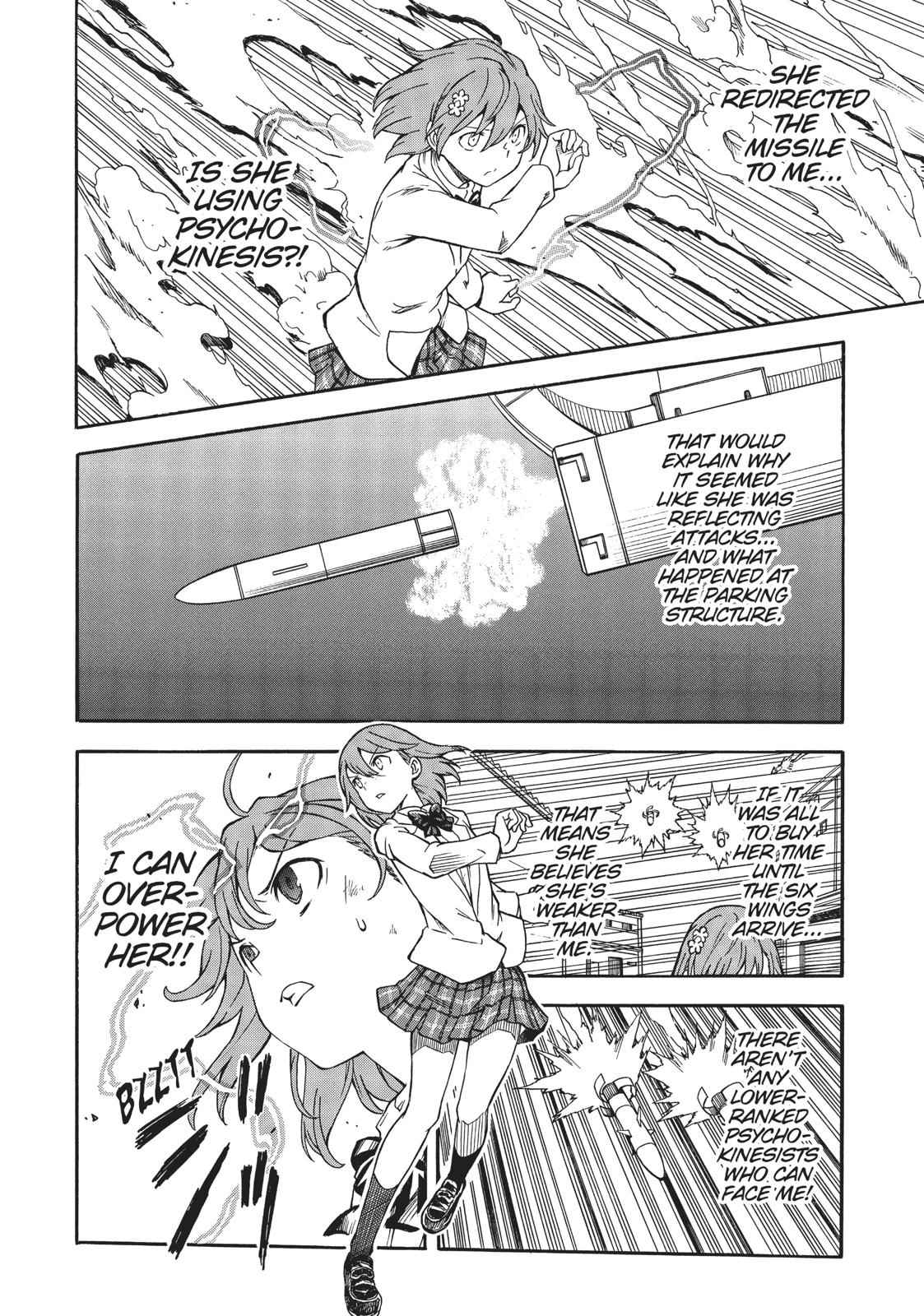 Toaru Majutsu no Index Gaiden: Toaru Kagaku no Railgun Chap 110 - Next Chap 111