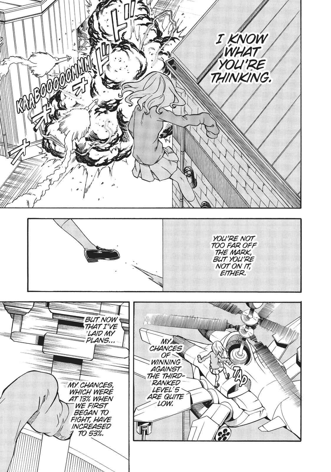 Toaru Majutsu no Index Gaiden: Toaru Kagaku no Railgun Chap 110 - Next Chap 111