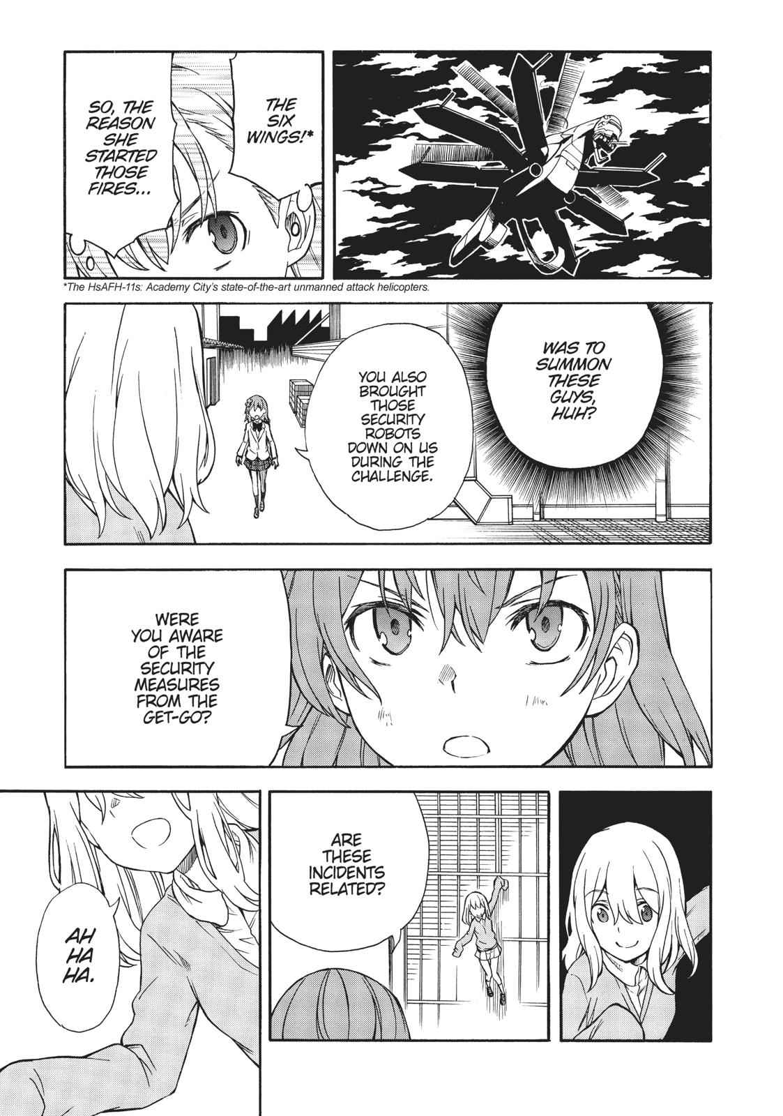 Toaru Majutsu no Index Gaiden: Toaru Kagaku no Railgun Chap 110 - Next Chap 111