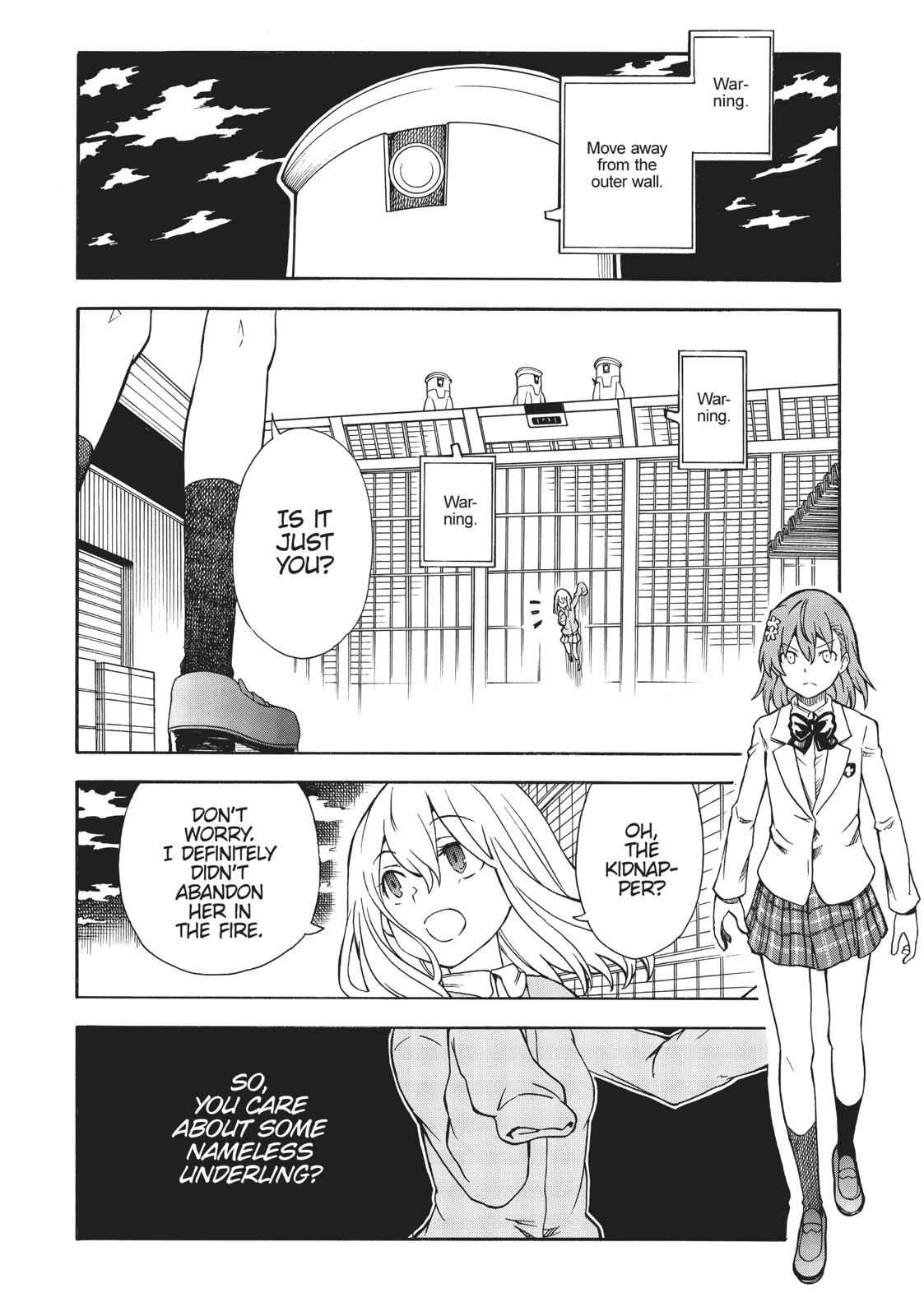 Toaru Majutsu no Index Gaiden: Toaru Kagaku no Railgun Chap 110 - Next Chap 111